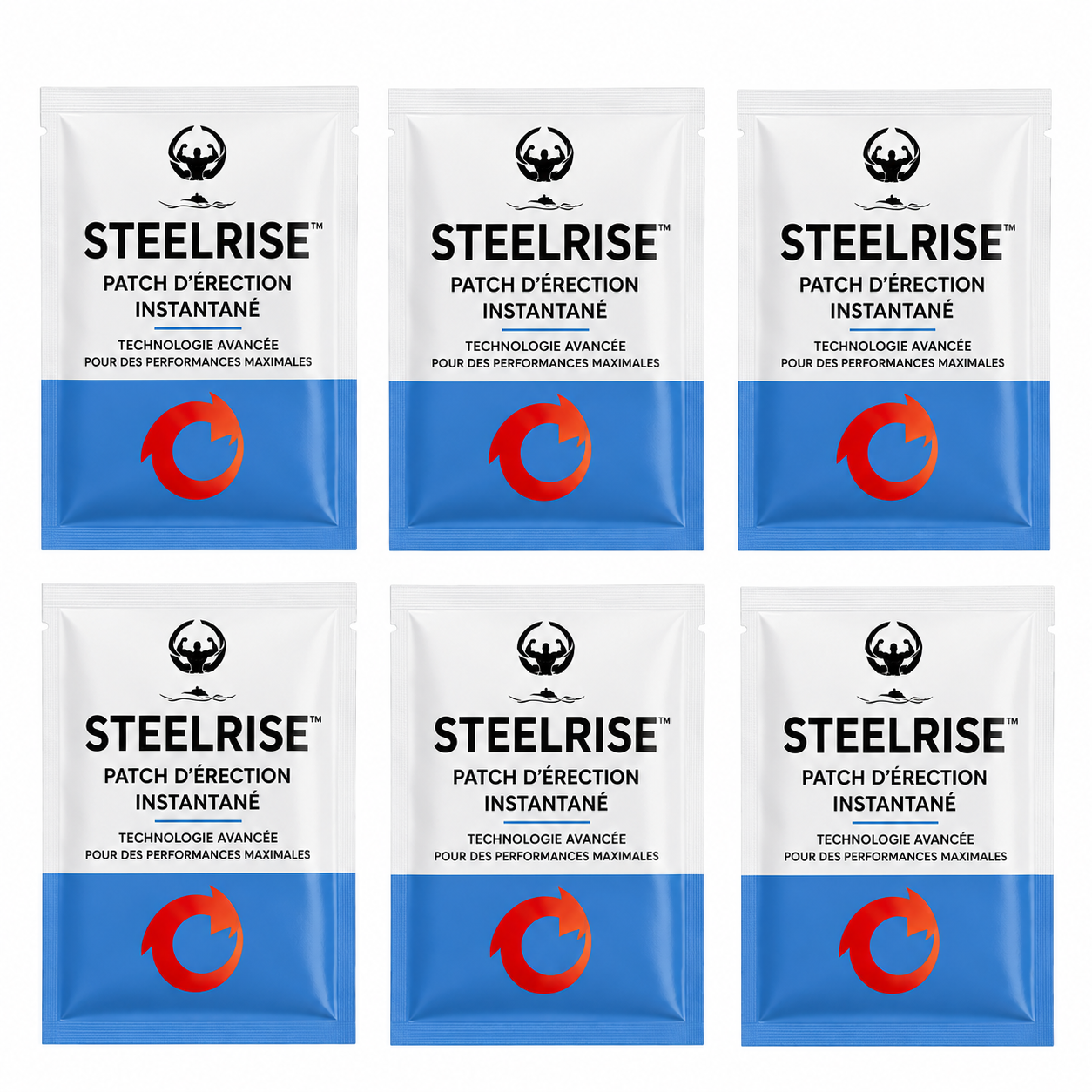 SteelRise™ Patch d’Érection Instantanée | Dure comme de l’acier en 5 minutes, sans pilules ni injections!