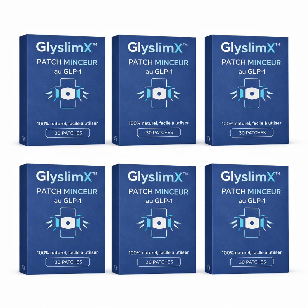 GlyslimX™ Patch Minceur au GLP-1 | Perdez jusqu’à 4,3 kg de graisse en 5 jours !