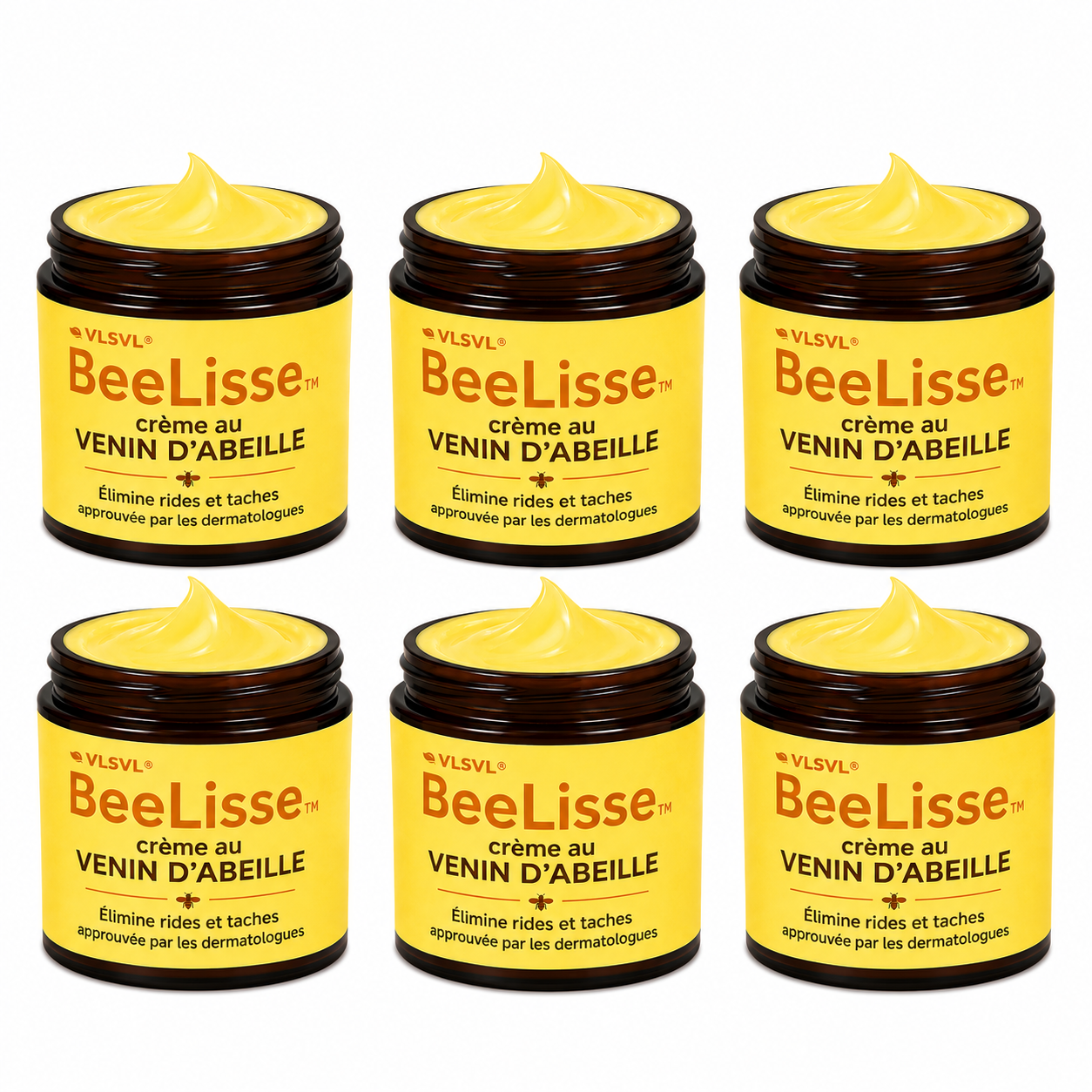 BeeLisse™ Crème au Venin d’Abeille | Élimine rides et taches en 3 minutes – approuvé par les dermatologues!