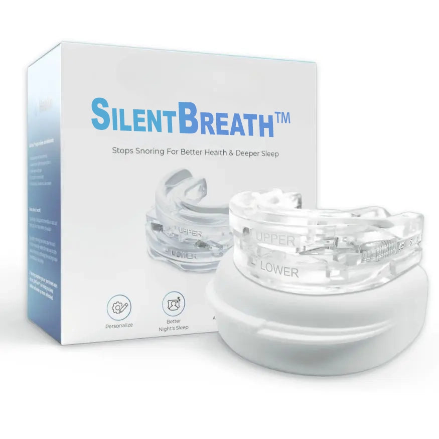 SilentBreath™ Dispositif Nasal | Stoppe les ronflements & l’apnée du sommeil en 3 minutes !