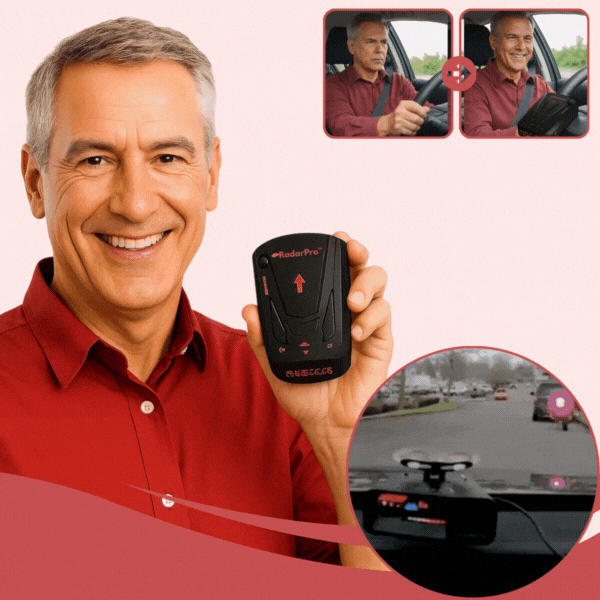SpeedGuard™ Détecteur Radars à Technologie Avancée | Détectez tous les radars à 800 mètres et évitez les amendes!