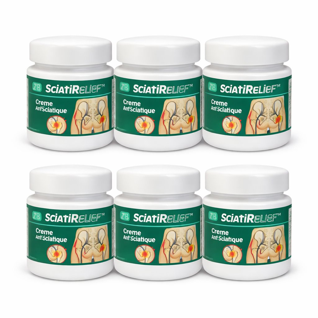 SciatiRelief™ Crème Anti-Sciatique | Éliminez la douleur et retrouvez votre mobilité en 7 jours !