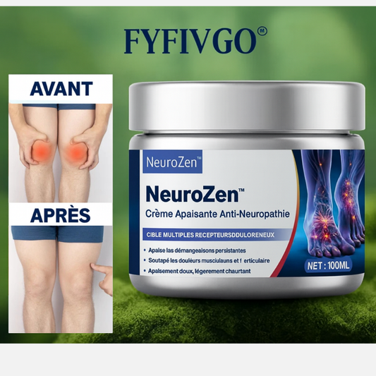 NeuroZen™ Crème Apaisante Anti-Neuropathie | Stoppe les brûlures nerveuses en 10 minutes!