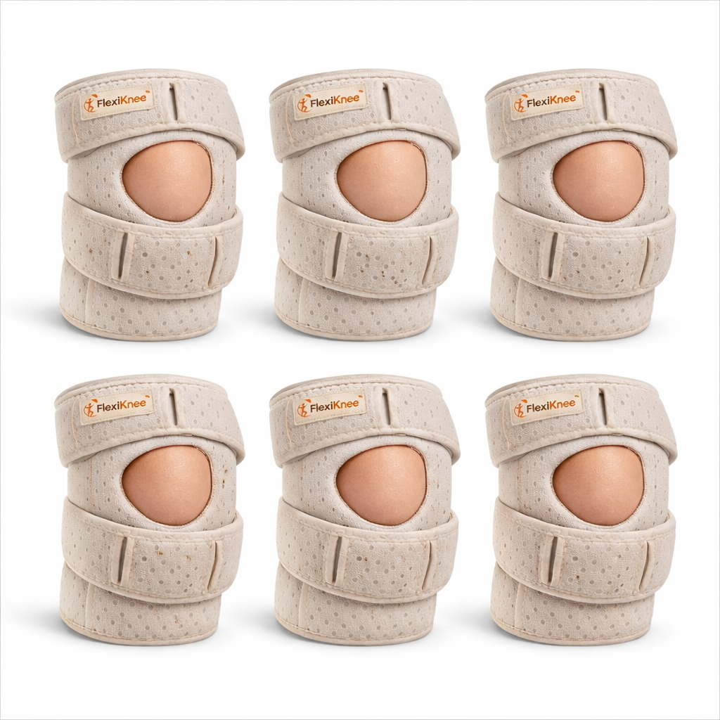FlexiKnee™ Genouillère de Maintien Renforcé | Marchez sans douleur dès la première utilisation !