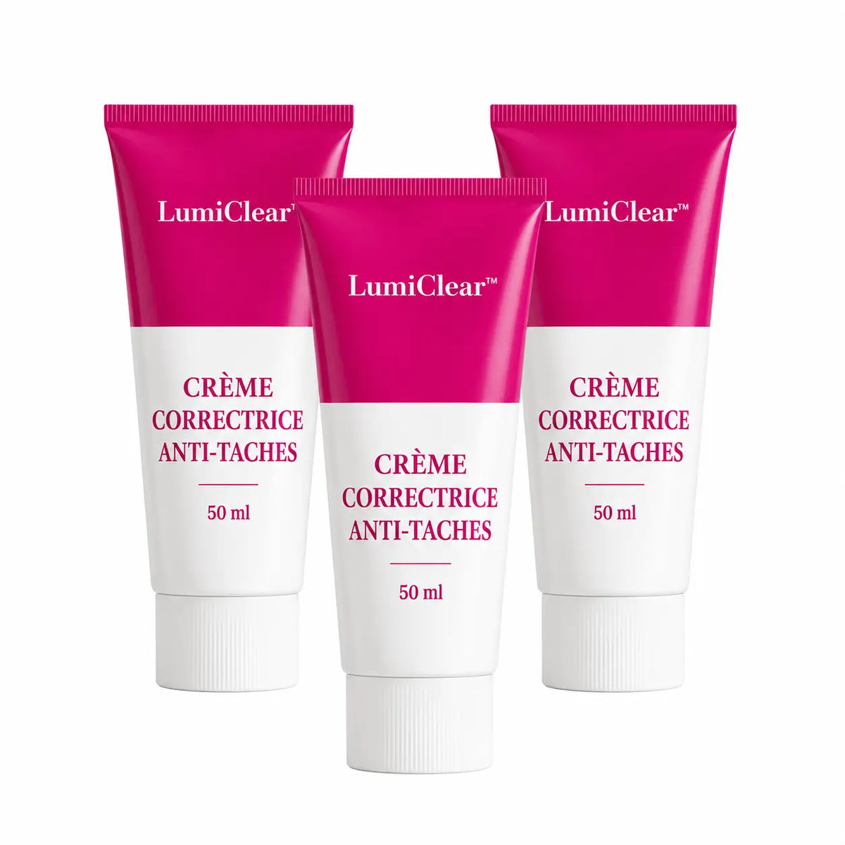 LumiClear™ Crème Correctrice Anti-Taches | Estompez taches brunes, teint terne et marques visibles pour une peau plus nette !