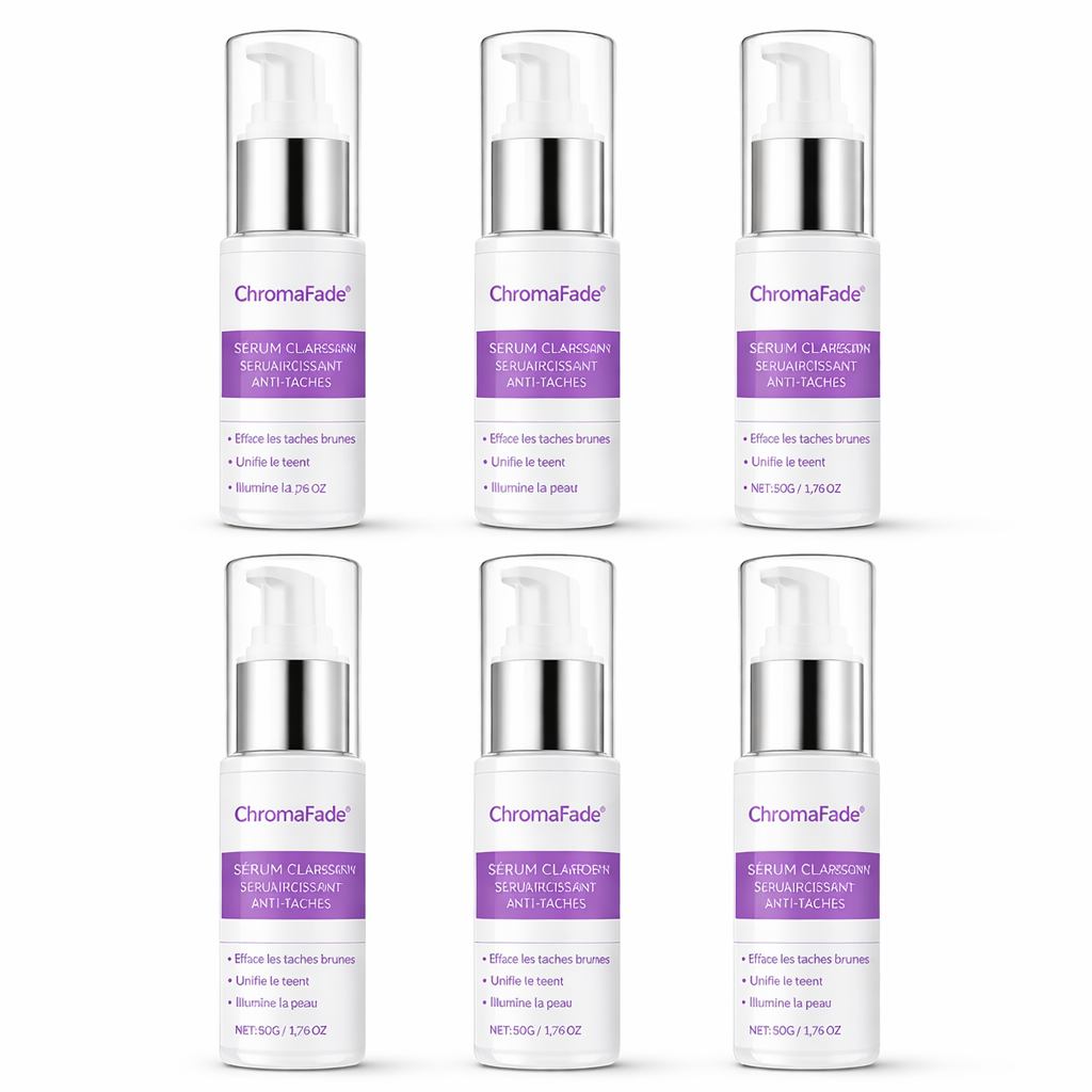 ChromaFade™ Sérum Éclaircissant Anti-Taches | Effacez visiblement vos taches brunes en 3 jours seulement !