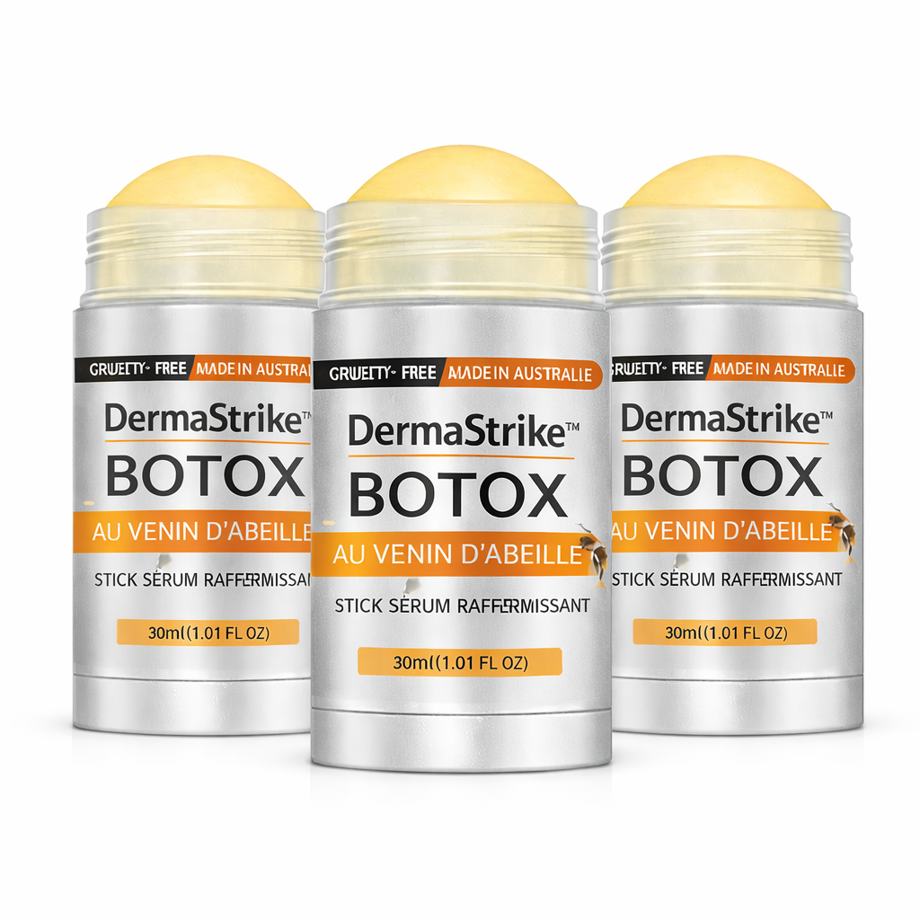 DermaStrike™ Stick Sérum Ultra-Raffermissant au Venin d’Abeille | Lisse les rides profondes et retend la peau en 5 minutes !