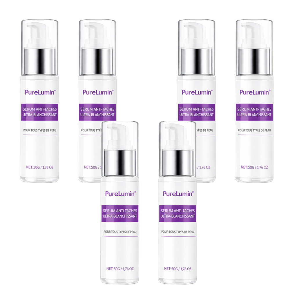 PureLumin™ Sérum Anti-Taches Ultra-Blanchissant | Effacez vos taches brunes et unifiez votre teint en 72 heures !