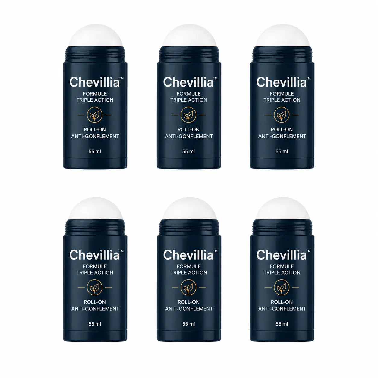 Chevillia™ Roll-On Anti-Gonflement | Faites dégonfler vos jambes et remettez vos chaussures préférées en 3 jours !