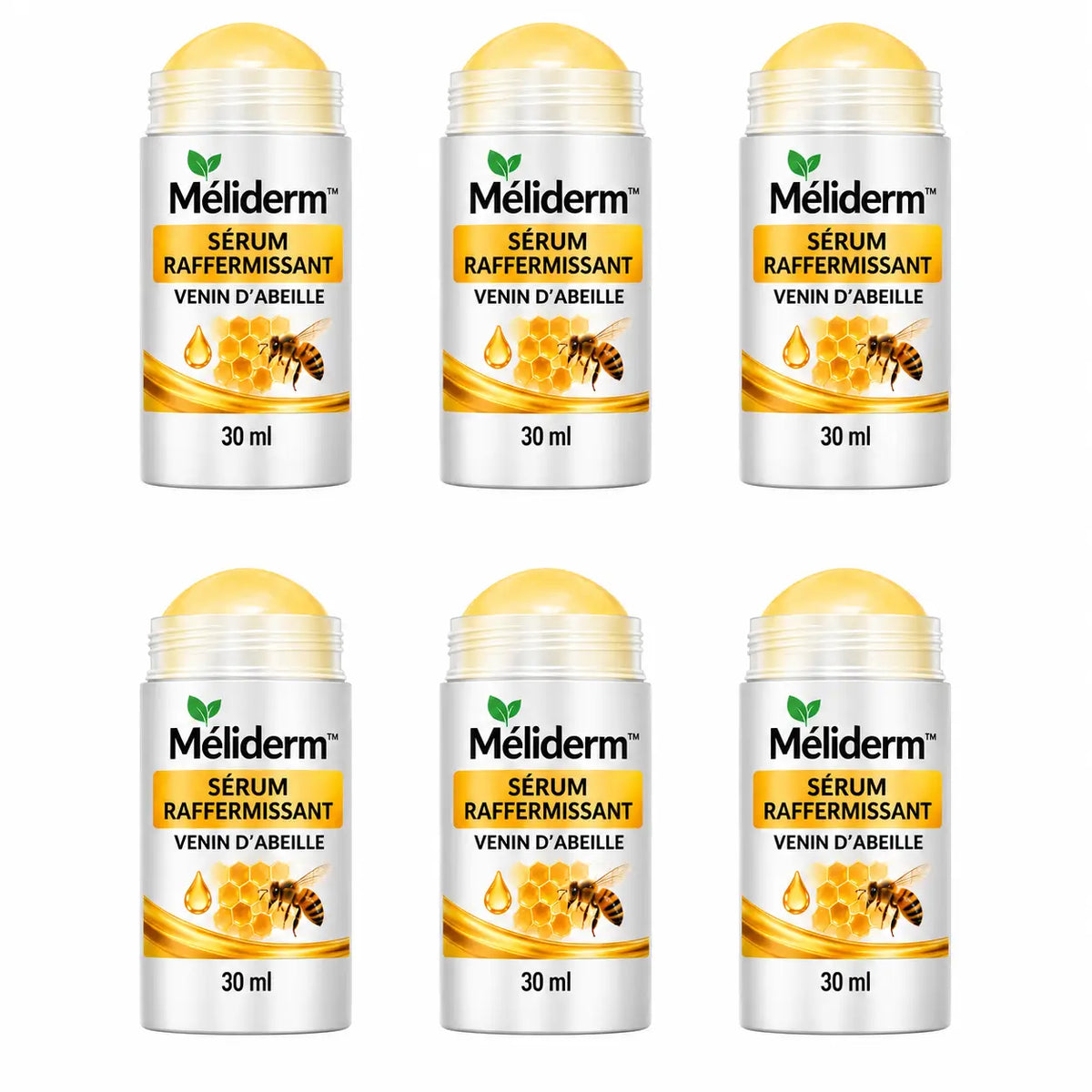 Méliderm™ Stick Sérum Ultra-Raffermissant au Venin d'Abeille | Efface les rides en 5 minutes!