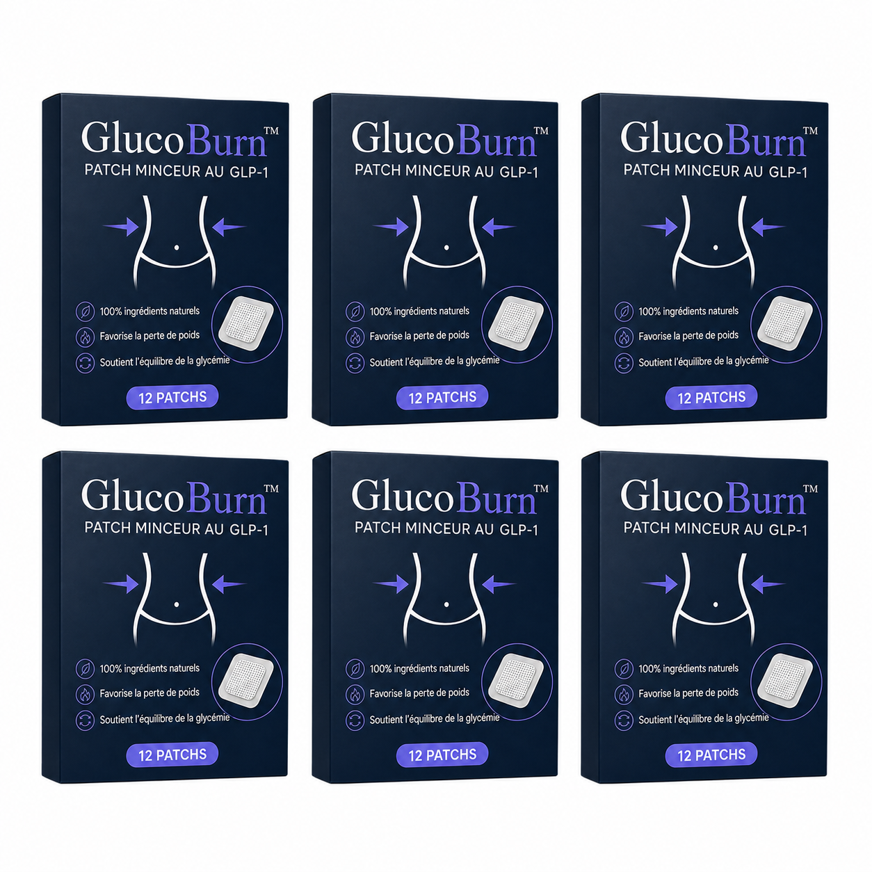 GlucoBurn™ Patch Minceur au GLP-1 | Perdez jusqu’à 4,3 kilos de graisse en 5 jours!