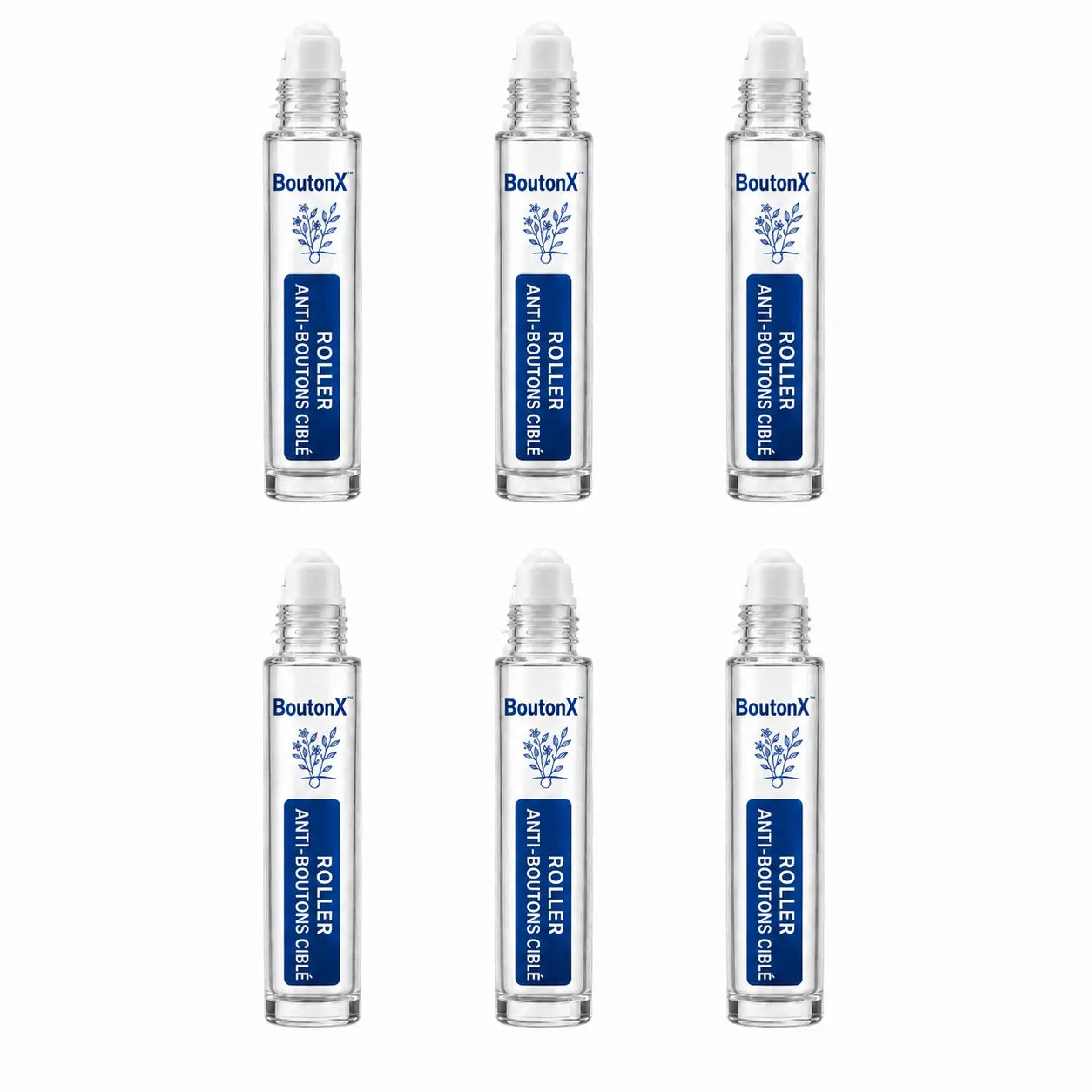 BoutonX™ Roller Anti-Boutons Ciblé | Supprime les boutons visibles et retrouvez une peau nette sans rendez-vous dermatologue !