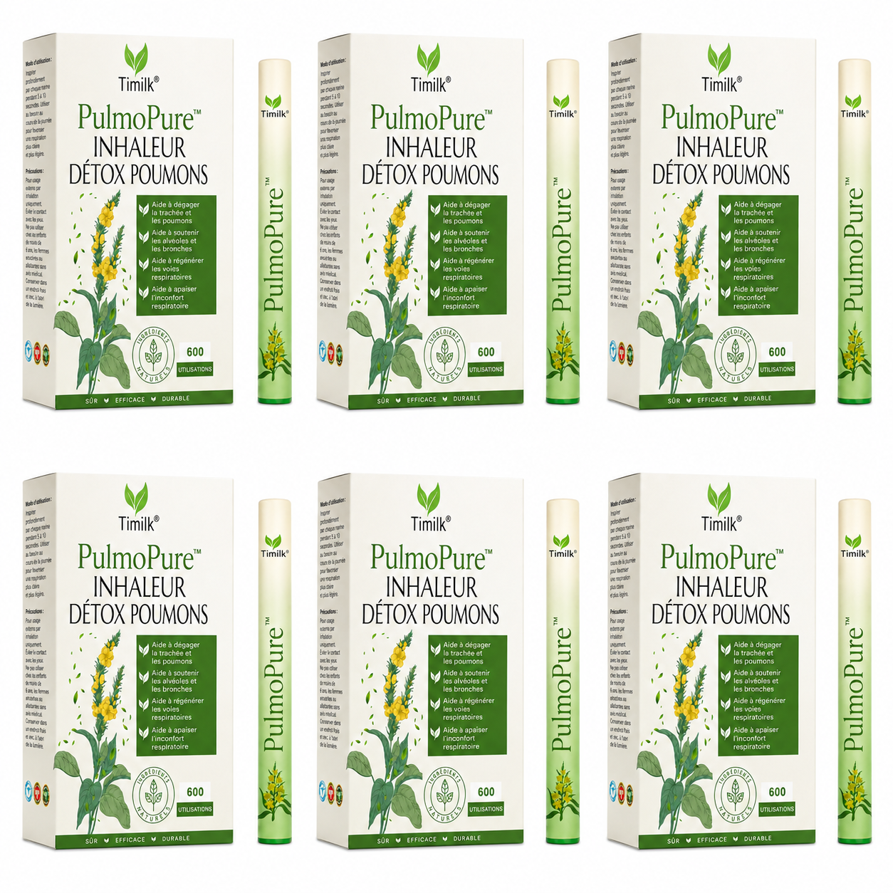 PulmoPure™ Inhaleur Détox Poumons | Dégagez vos poumons et respirez plus profondément !