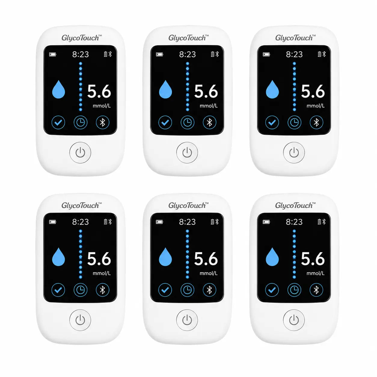 GlycoTouch™ Moniteur Sans Aiguille | Oubliez les piqûres, posez votre doigt et contrôlez votre glycémie en 5 secondes sans douleur !