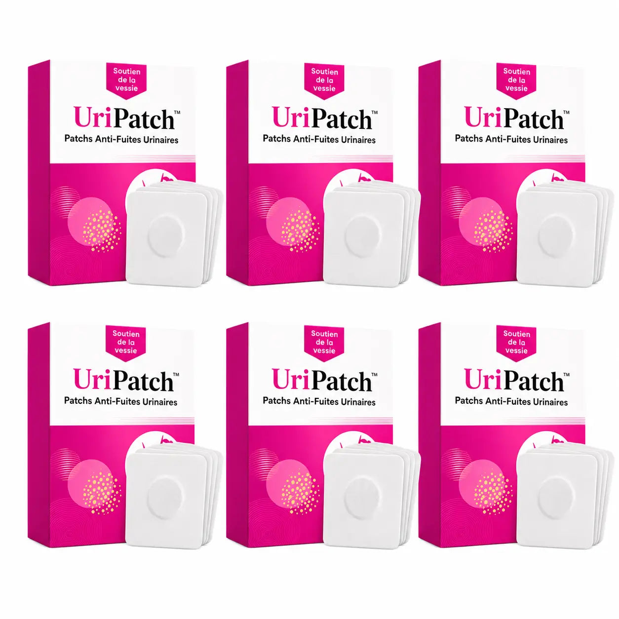 UriPatch™ Patchs Anti-Fuites Urinaires | Traite l'incontinence urinaire dès la première application – Résultats prouvés !