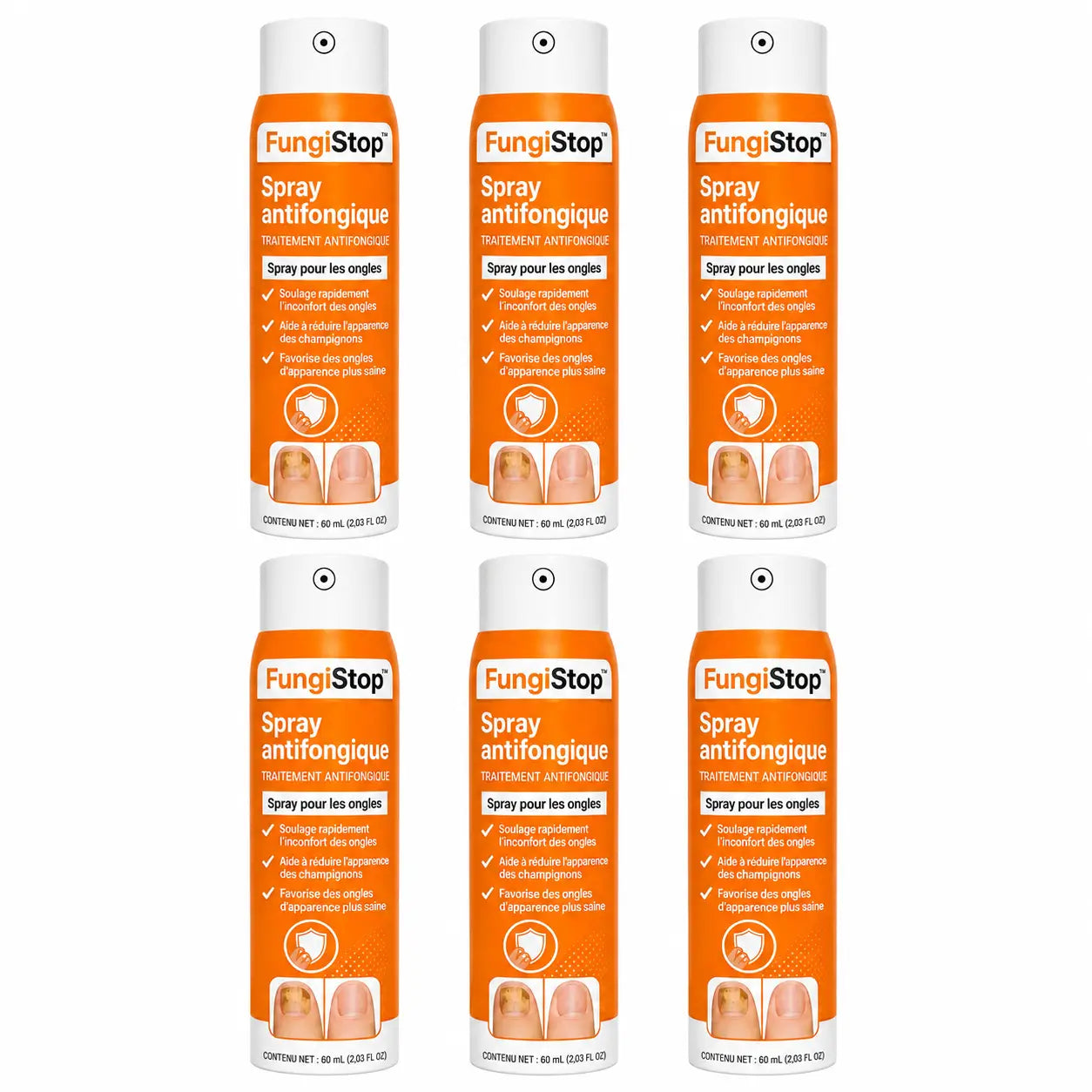 FungiStop™ Spray antifongique | Éliminez 99 % des mycoses des ongles en seulement 3 jours !