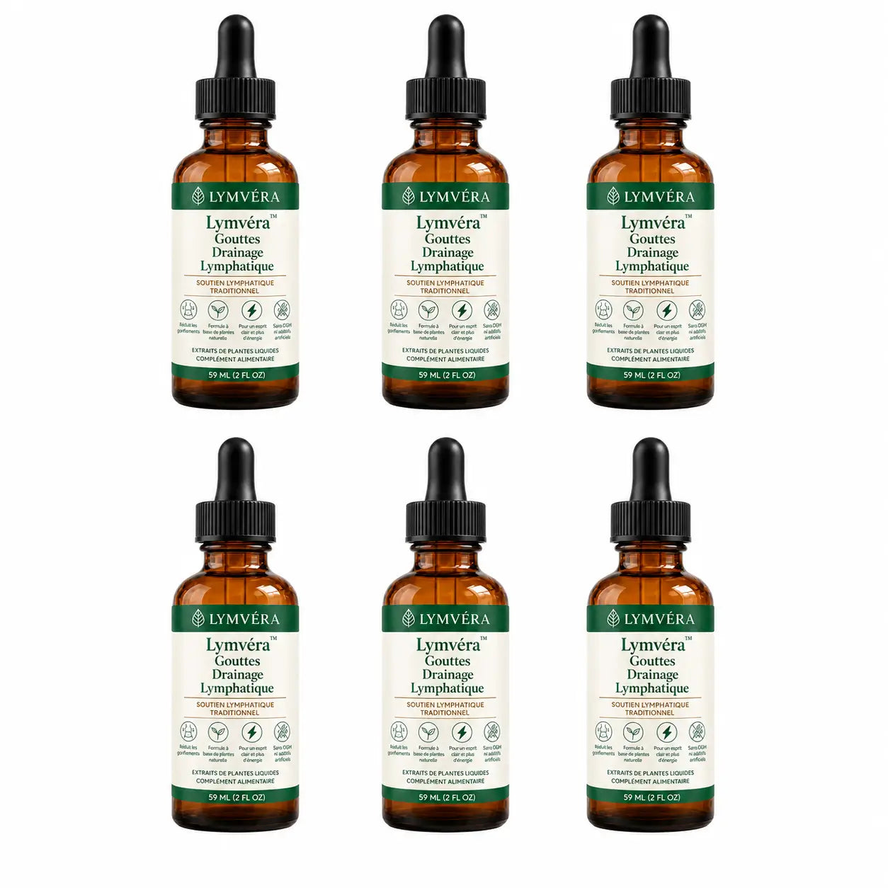Lymvéra™ Gouttes Drainage Lymphatique | Détoxifiez votre corps et dégonflez en quelques jours !