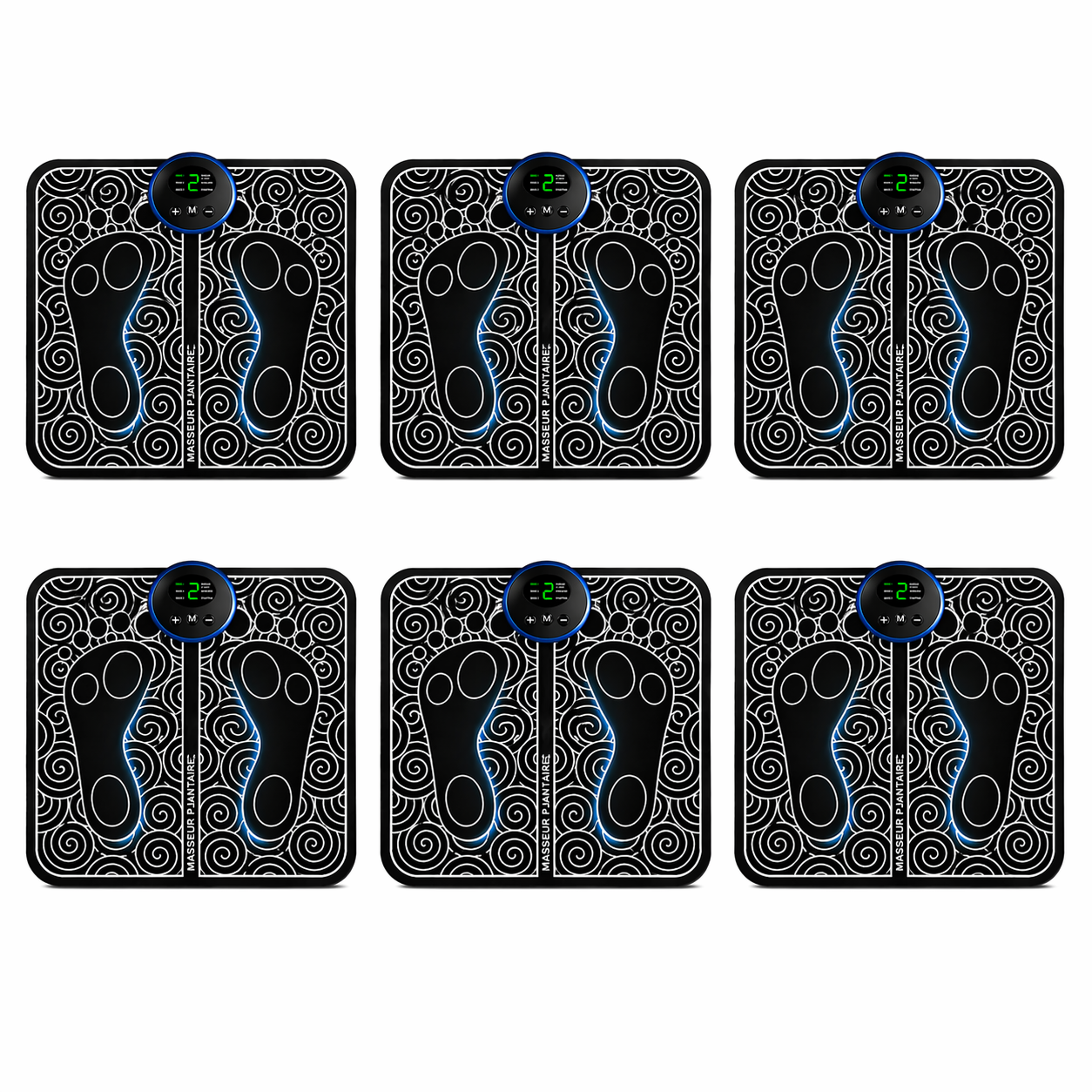 LymphaPulse™ Masseur Plantaire NMES | Éliminez les gonflements et retrouvez des jambes légères en seulement 15 minutes !