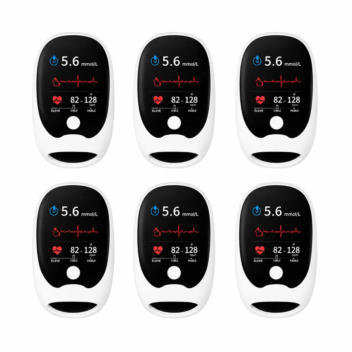 GlycoVita™ Moniteur Glycémie Laser | Contrôlez votre glycémie en 5 secondes, sans piqûres, sans douleur !