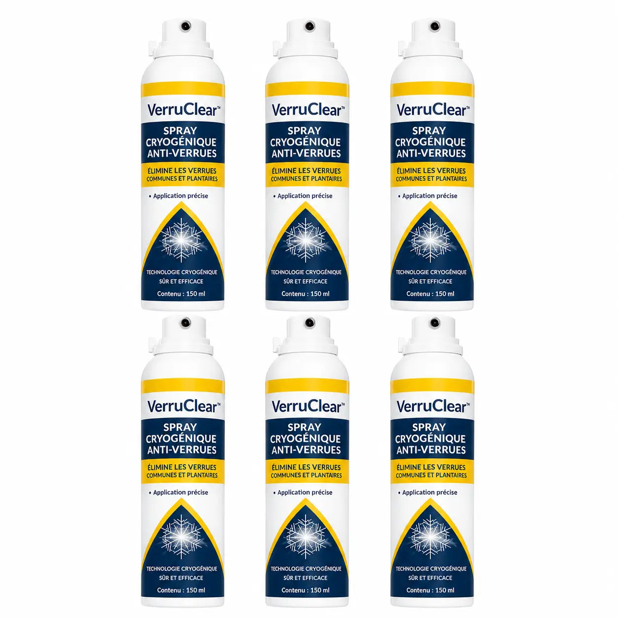 VerruClear™ Spray Cryogénique Anti-Verrues | Élimine les verrues tenaces et adoucit la peau en 7 jours !
