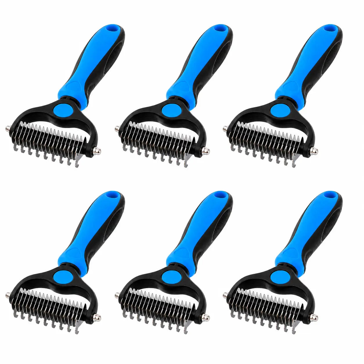 PoilZen™ Brosse Anti-Poils & Démêlage 2-en-1 | Retirez les poils morts sans douleur et apaisez le toilettage dès la première séance !