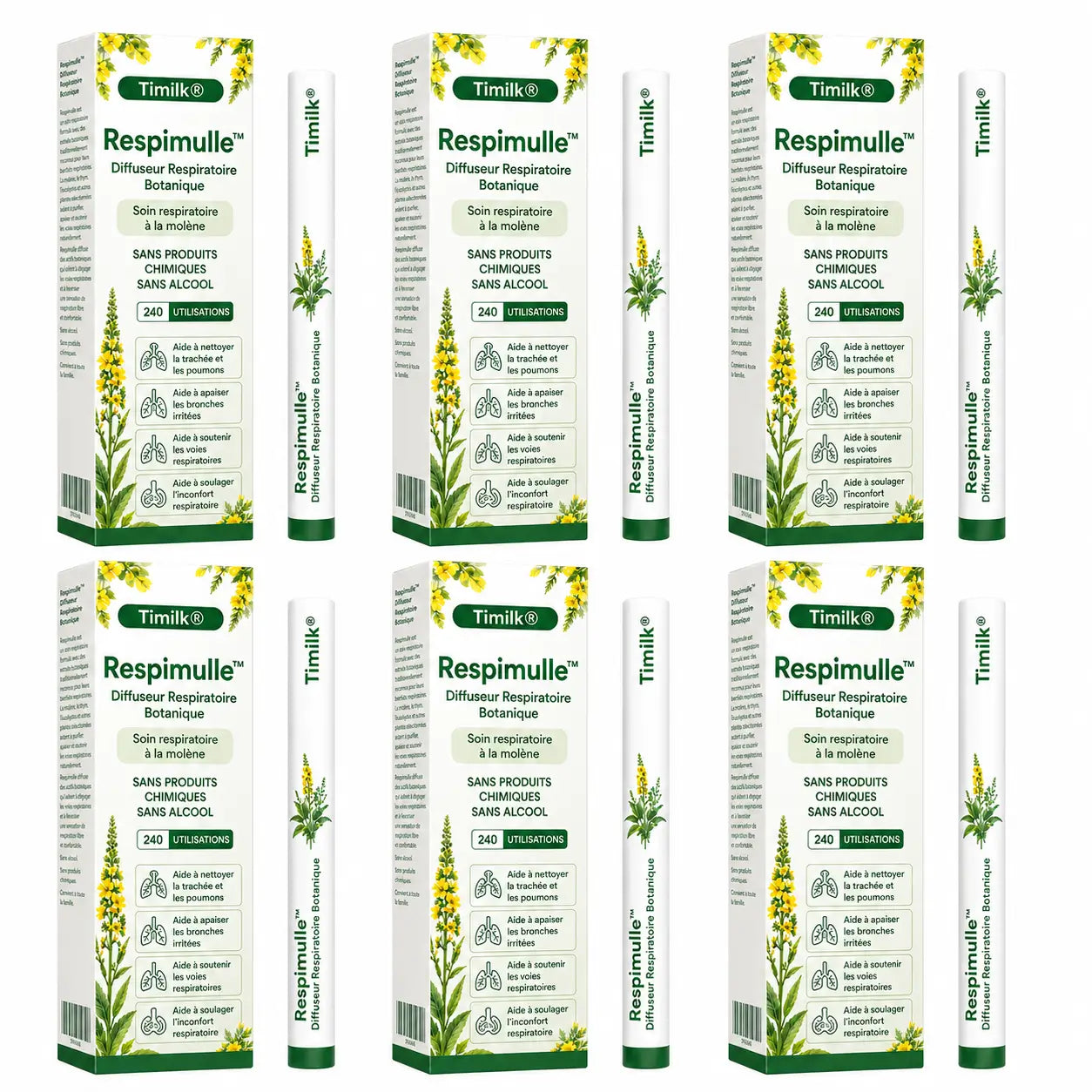 Respimulle™ Diffuseur Respiratoire | Respirez plus librement en 2 minutes et libérez enfin vos voies respiratoires !
