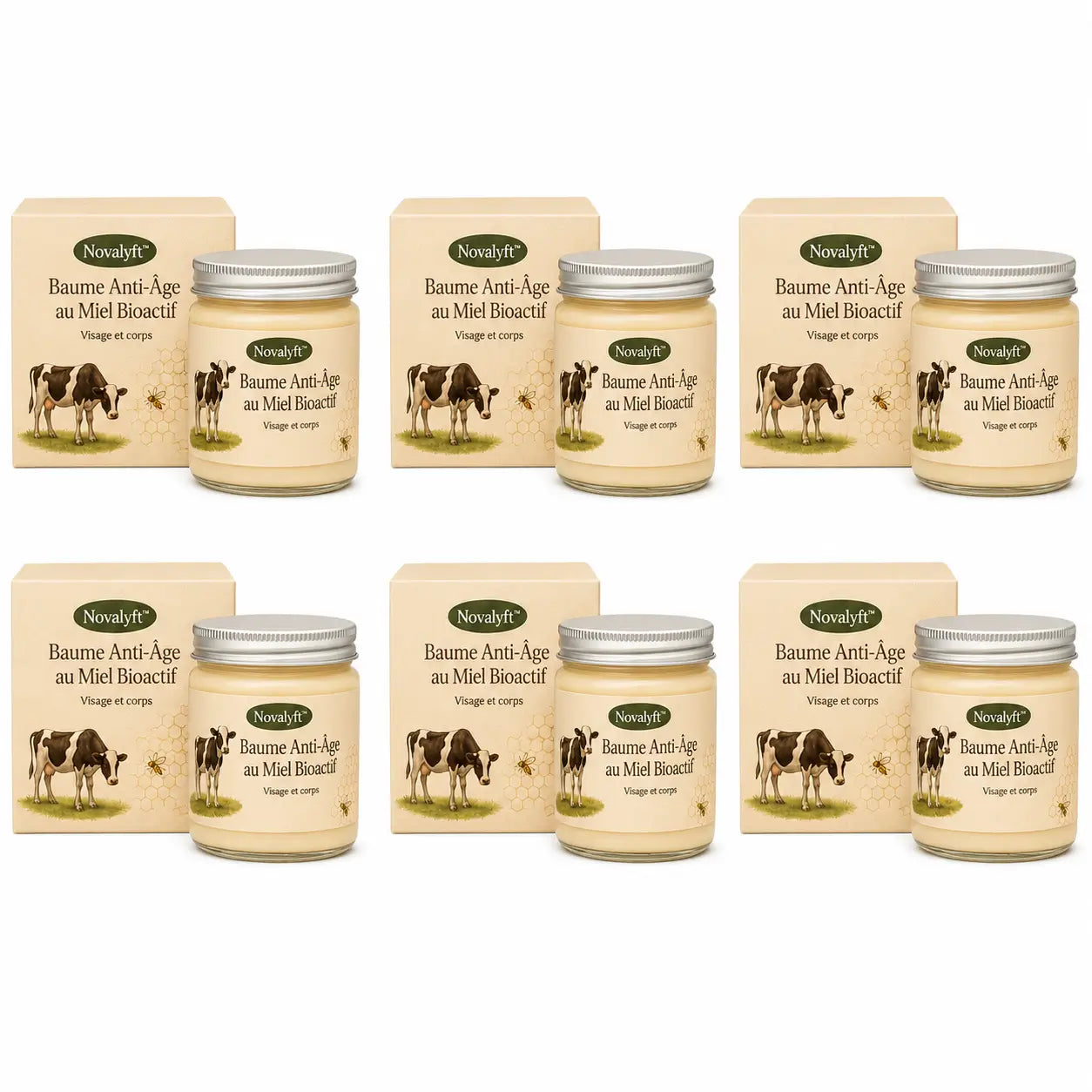 Novalyft™ Baume Anti-Âge au Miel Bioactif | Efface 10 ans de rides en 5 jours – sans aiguille ni chirurgie!