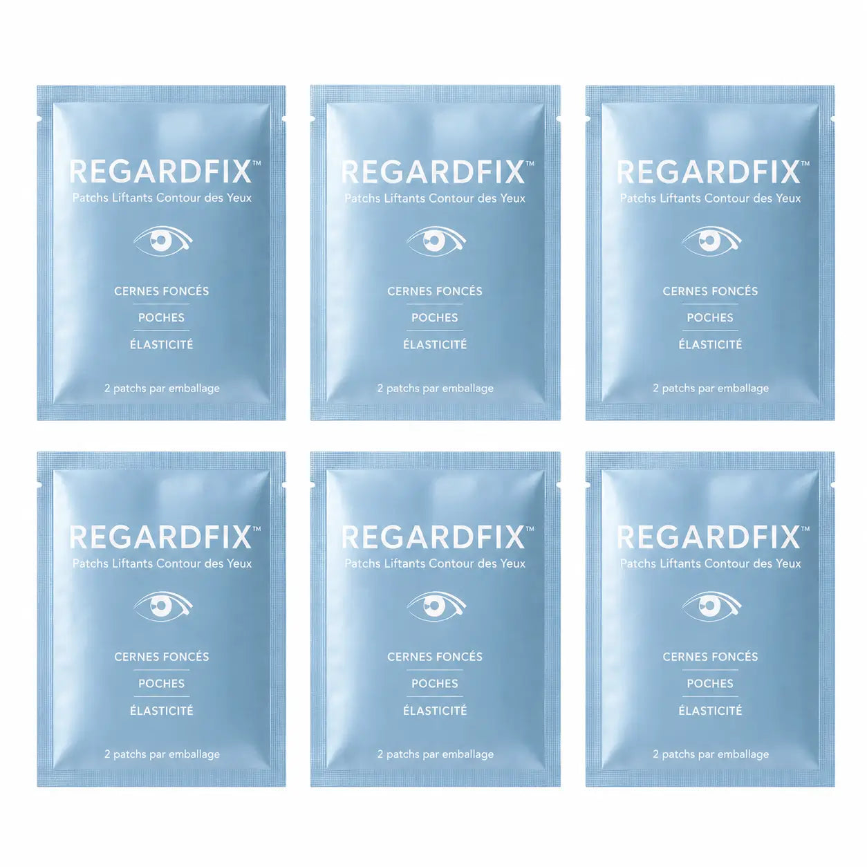 RegardFix™ Patchs Liftants Contour des Yeux | Effacez poches, cernes et air fatigué dès la première pose !