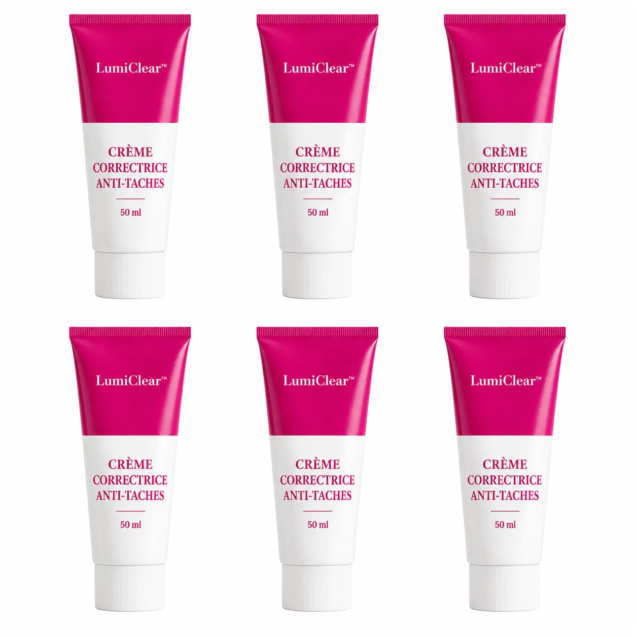 LumiClear™ Crème Correctrice Anti-Taches | Estompez taches brunes, teint terne et marques visibles pour une peau plus nette !