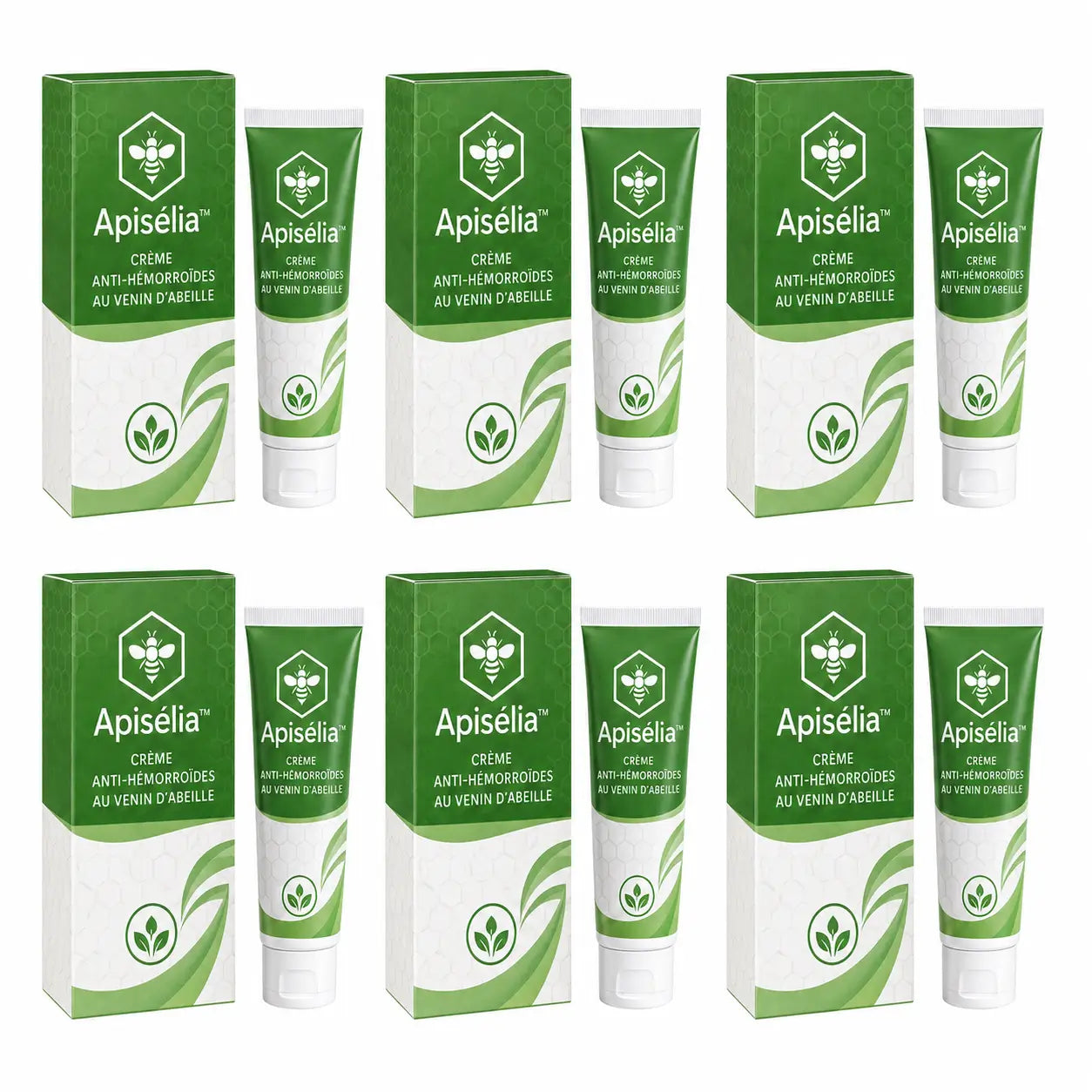 Apisélia™ Crème Anti-Hémorroïdes au Venin d’Abeille | Faites disparaître vos hémorroïdes dès la première application !