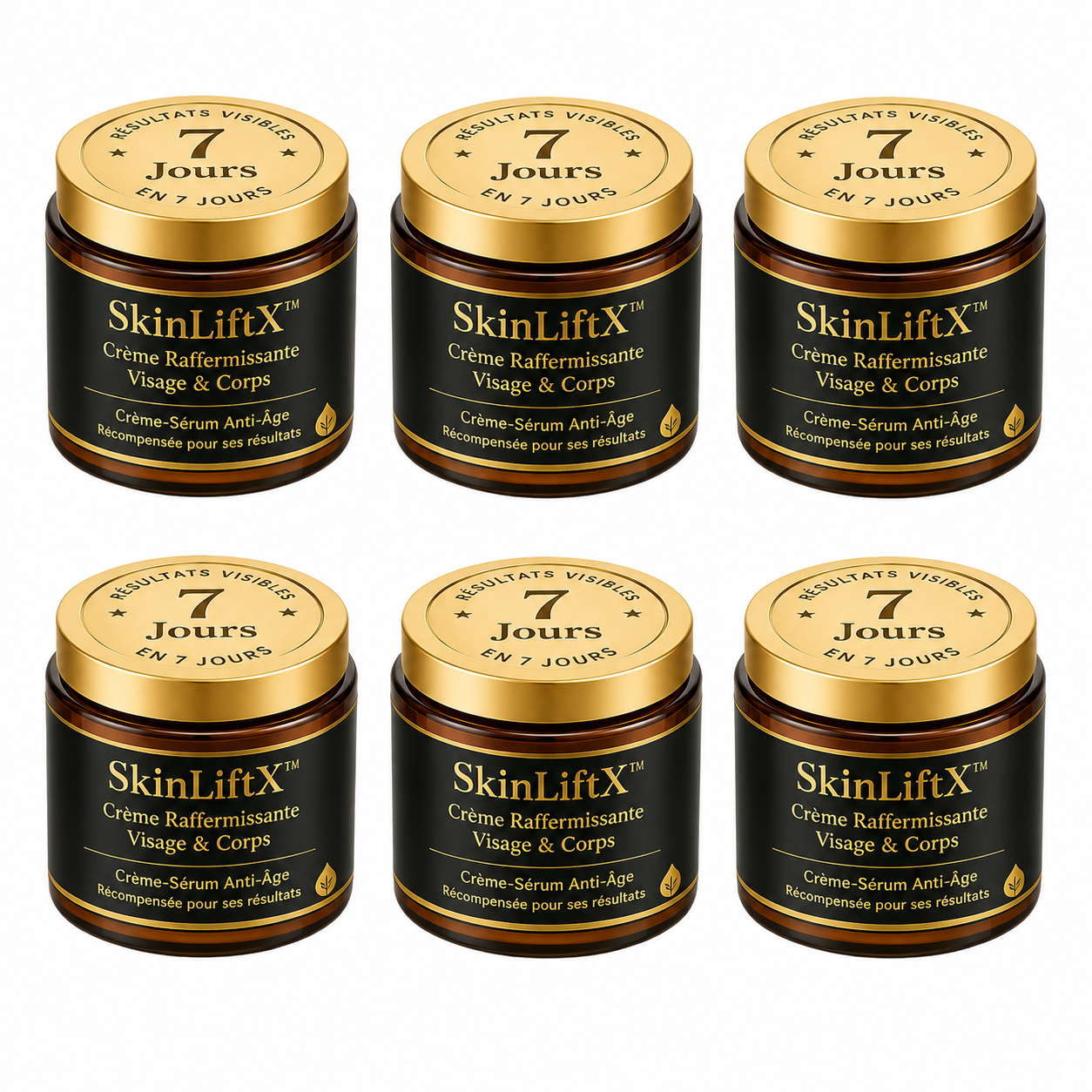 SkinLiftX™ Crème Raffermissante Visage & Corps | Lifte, hydrate et raffermit votre peau en 10 minutes chrono!