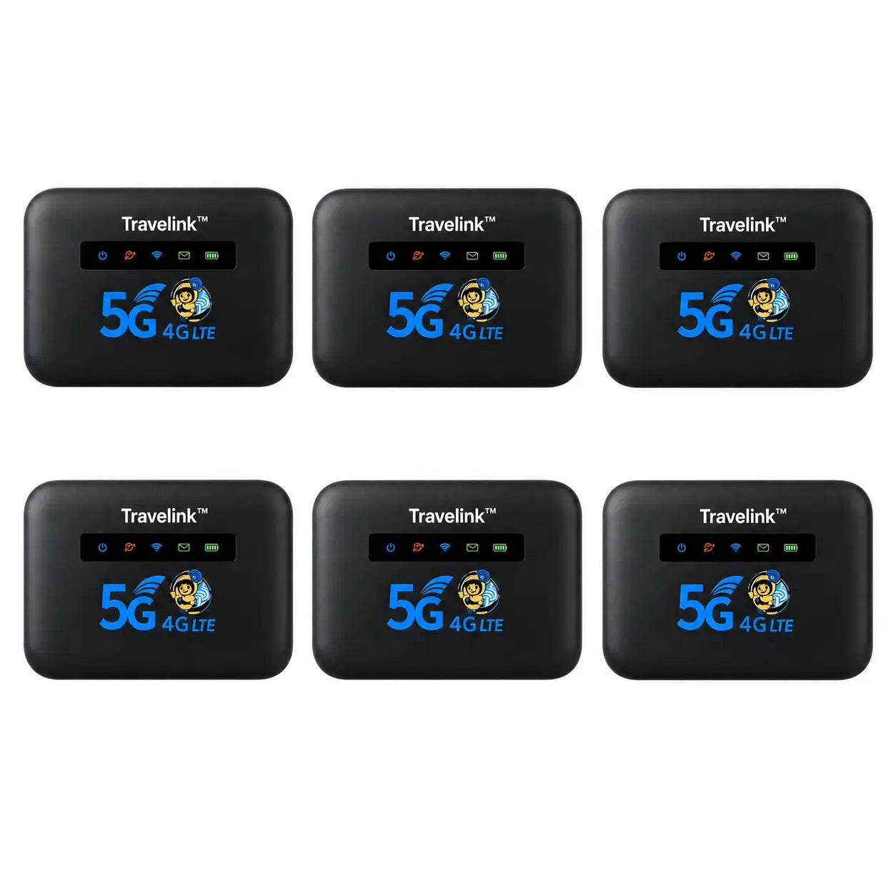Travelink™ Boîtier WiFi Mondial | Internet partout, zéro roaming, connexion instantanée dans plus de 196 pays !