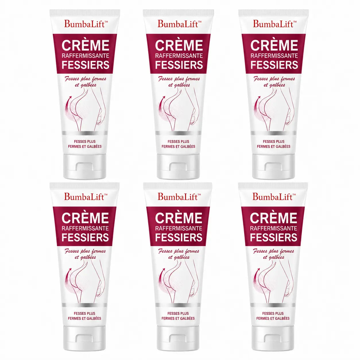 BumbaLift™ Crème Raffermissante Fessiers | Galbez vos courbes et raffermissez votre peau dès les premières applications !