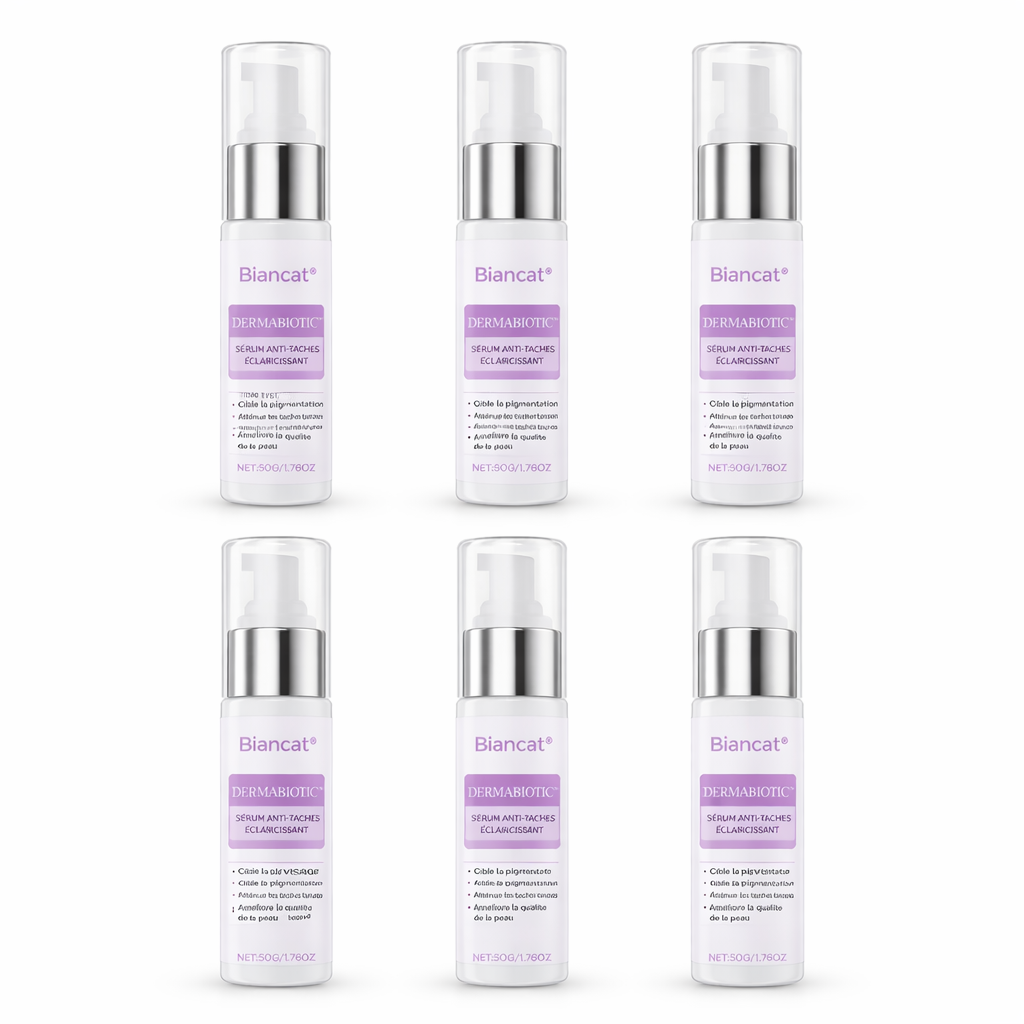 DermaBiotic™ Sérum Anti-Taches Éclaircissant | Effacez vos taches brunes en 72 heures chrono!