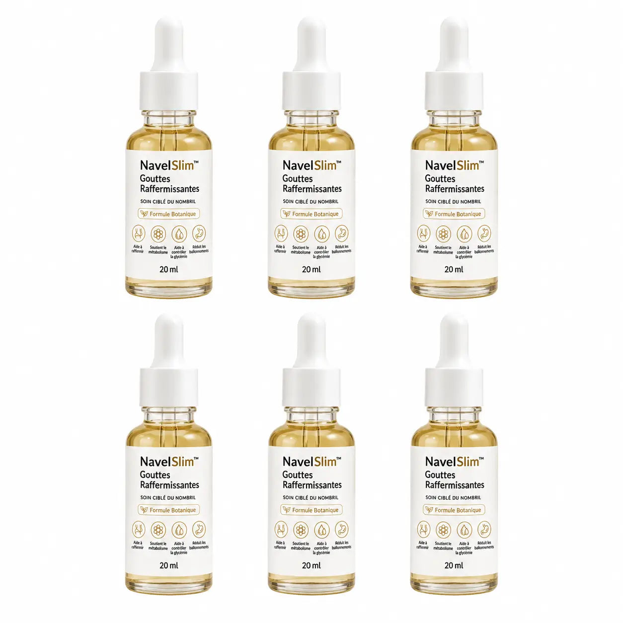 NavelSlim™ Gouttes Raffermissantes | Perdez jusqu’à 10 kg en seulement 3 semaines !