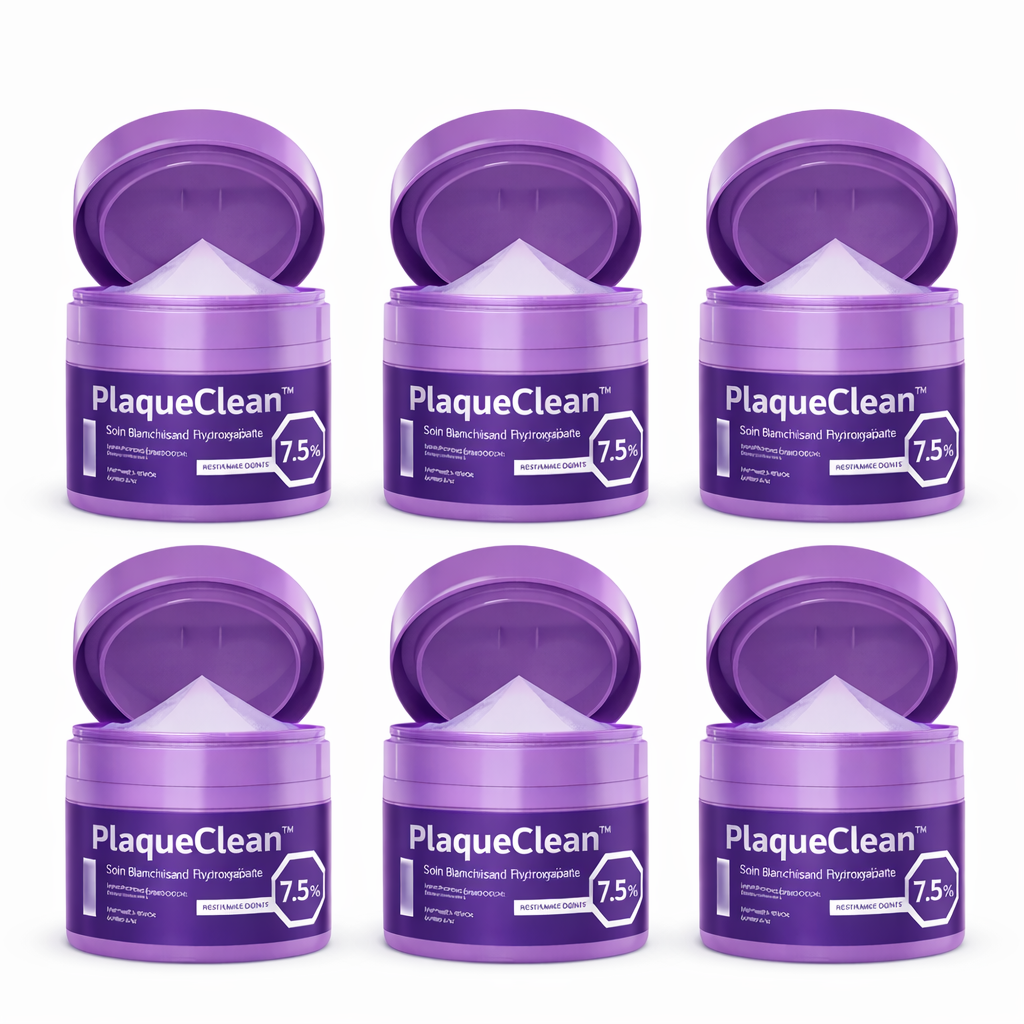 PlaqueClean™ Soin Dentaire | Éliminez 97 % de la plaque et retrouvez un sourire sain en 7 jours !