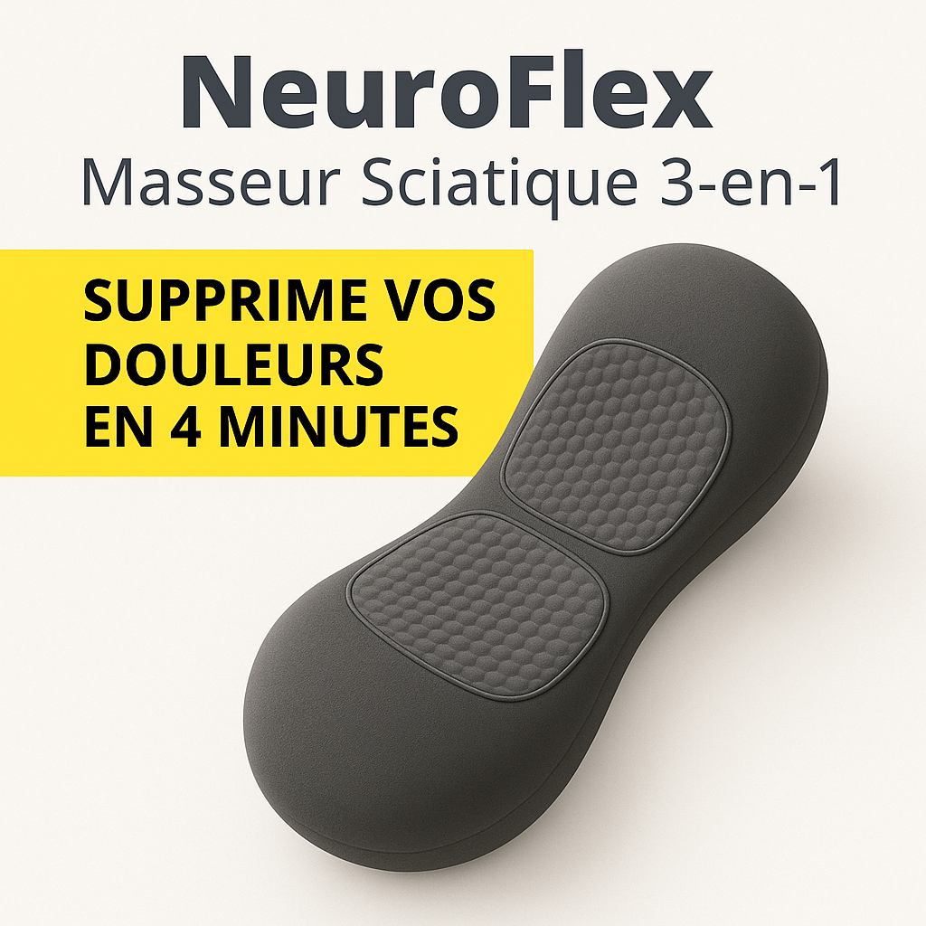 NeuroFlex™ Masseur Sciatique 3-en-1 | Supprime vos douleurs en 4 minutes chrono!