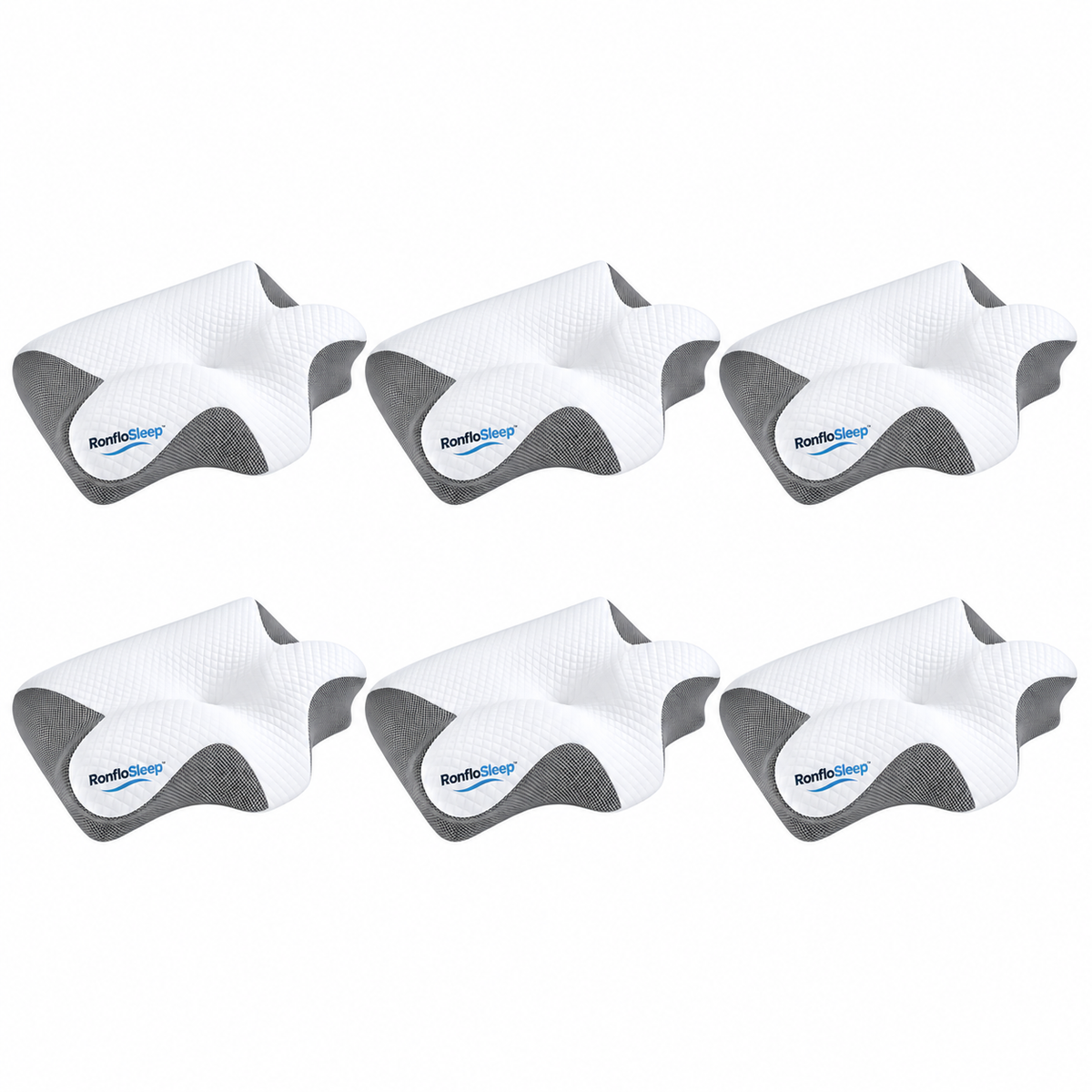 RonfloSleep™ Oreiller Orthopédique 4-en-1 | Alignez votre nuque, réduisez les ronflements et dormez profondément dès la première nuit !