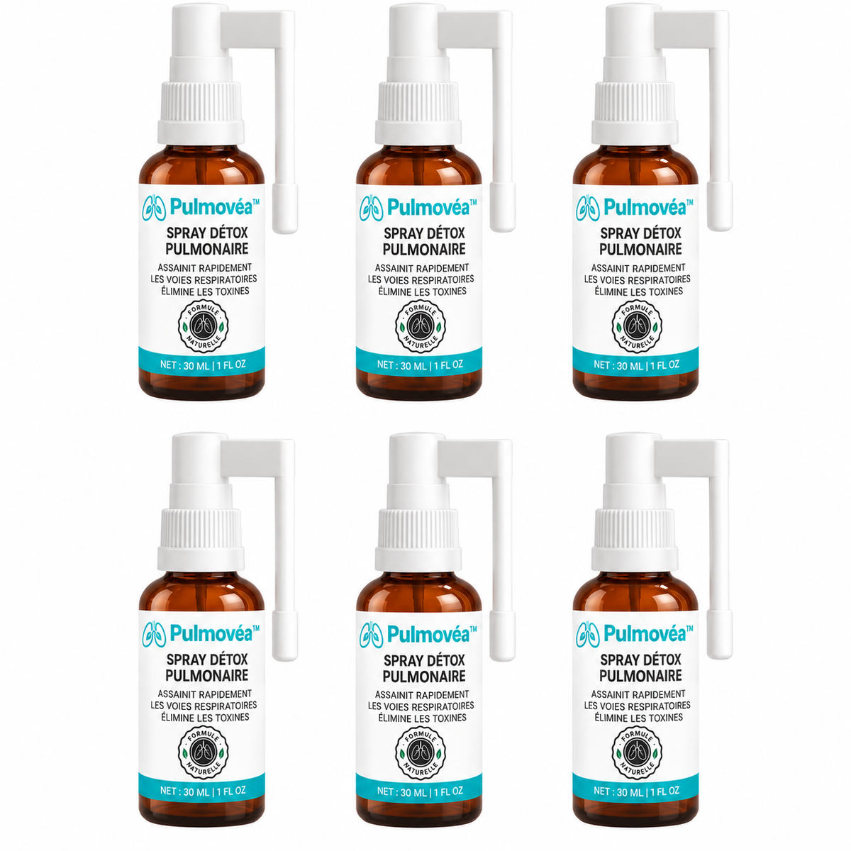 Pulmovéa™ Spray Détox Pulmonaire | Expulse 99% des toxines cachées en seulement 7 jours!