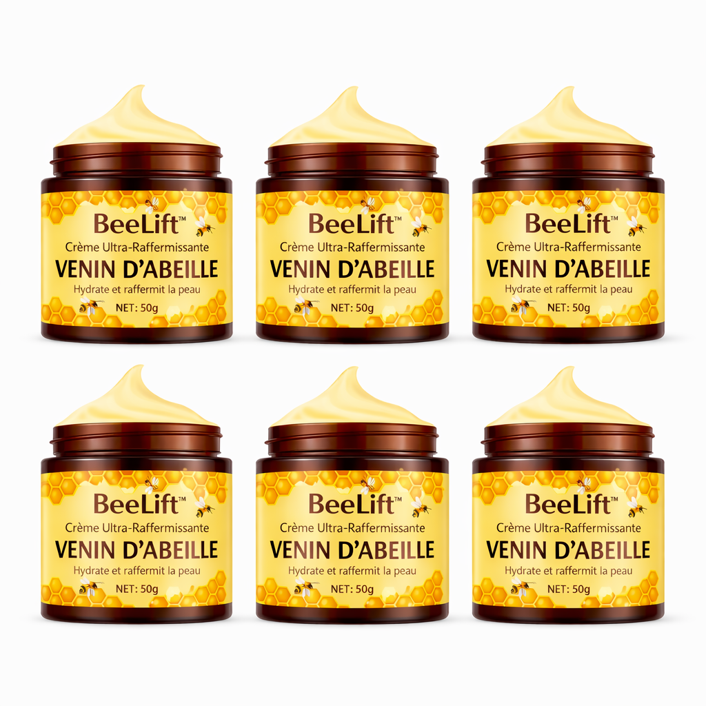 BeeLift™ Crème Ultra-Raffermissante au Venin d’Abeille | Effacez les rides en 5 minutes !