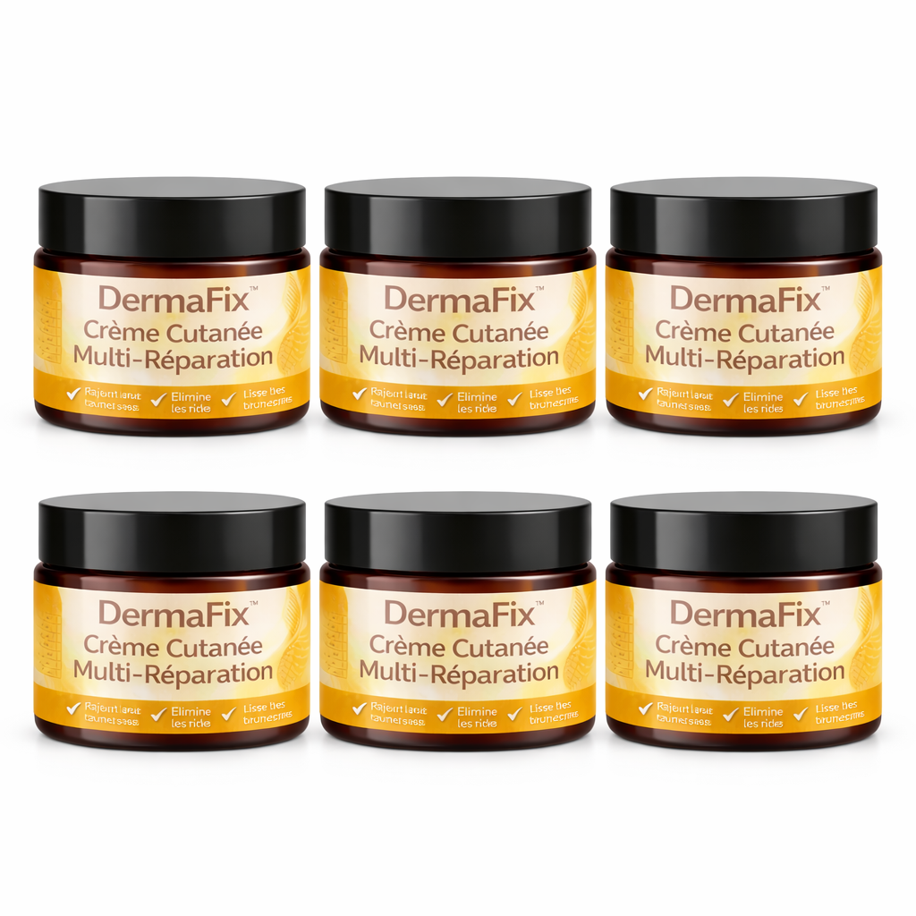 DermaFix™ Crème Cutanée Multi-Réparation | Efface imperfections, cicatrices et plaques dès les premières minutes !