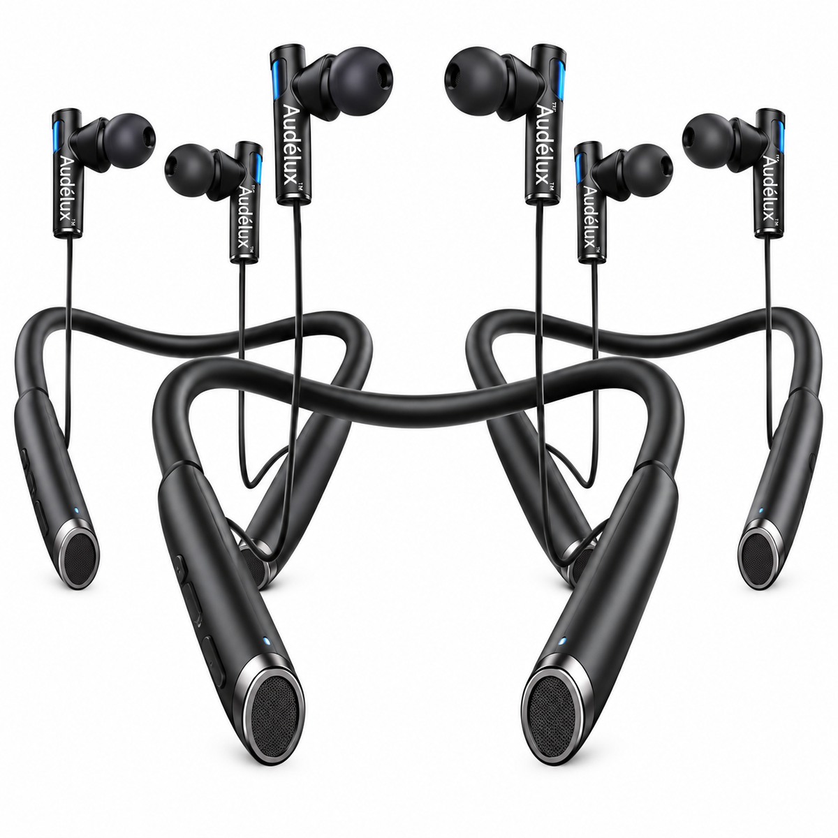 Audélux™ Amplificateur Auditif Tri‑Core | Retrouver une ouïe de cristal en 3 minutes!