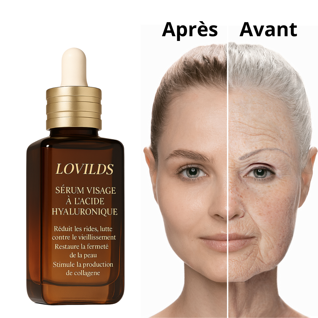 Lovilds™ Sérum Ultra-Raffermissant | Efface les rides en 5 minutes!