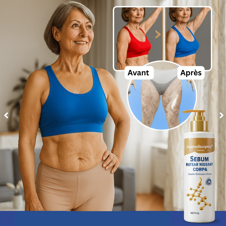 DermaSculpta™ Sérum Raffermissant Corps | Retendez et lissez votre peau en 24h!