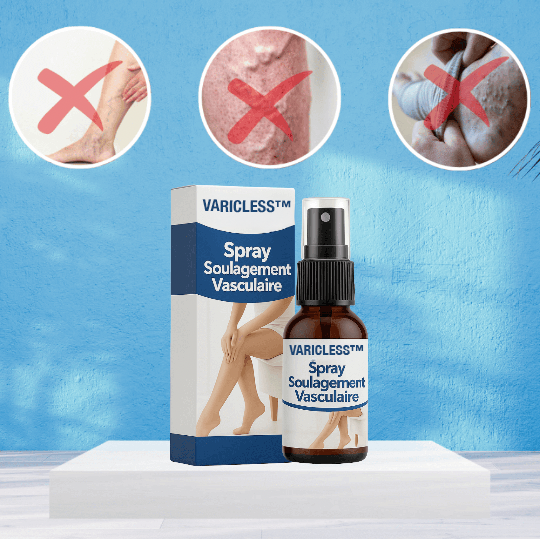 Varicless™ Spray Anti-Varices | Faites disparaître 92 % de vos varices en 7 jours sans massage ni chirurgie!