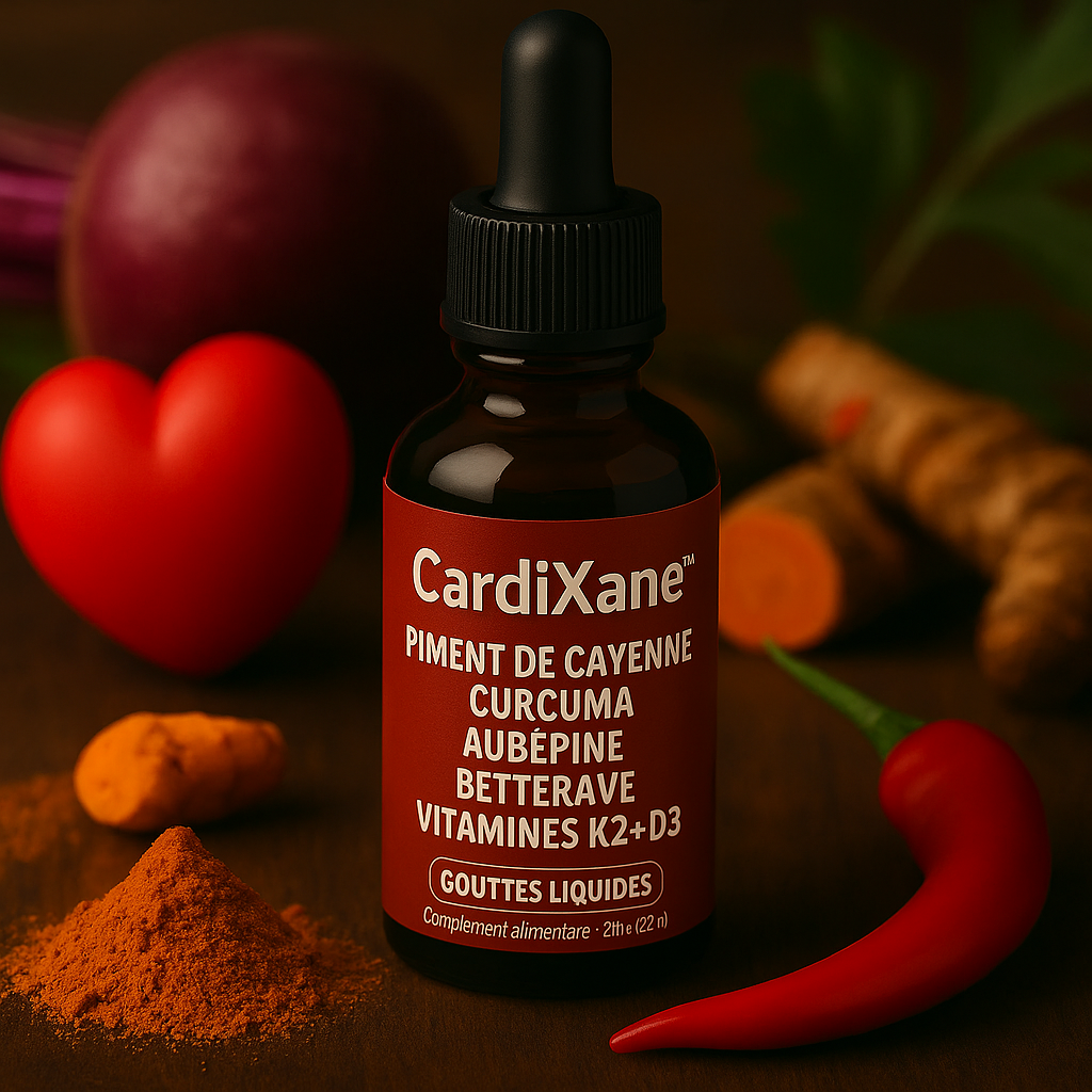 CardiXane™ Gouttes de Poivre de Cayenne | Obtenez des érections dures et puissantes en 3 minutes !