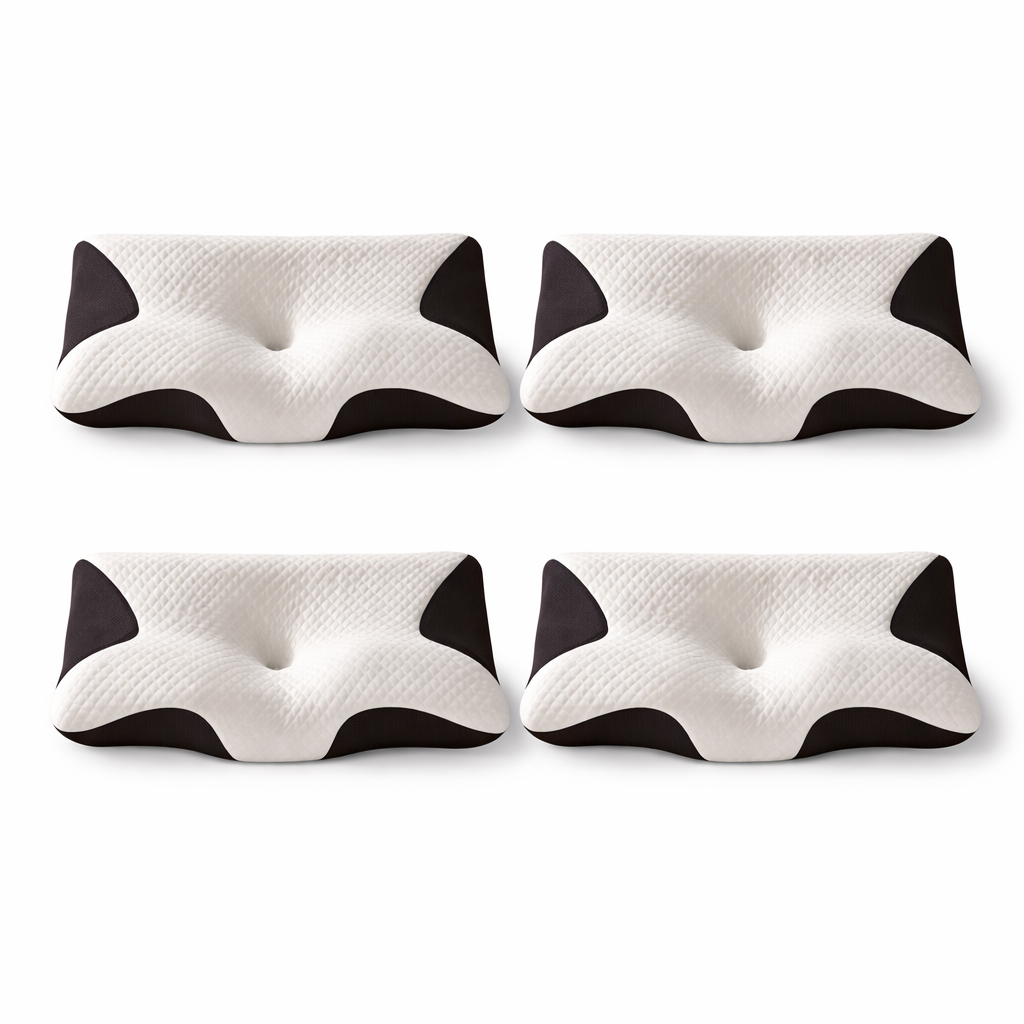 Dormélys™ Oreiller Orthopédique Anti-Ronflements | Dites adieu aux douleurs cervicales et retrouvez des nuits profondes dès la première nuit !