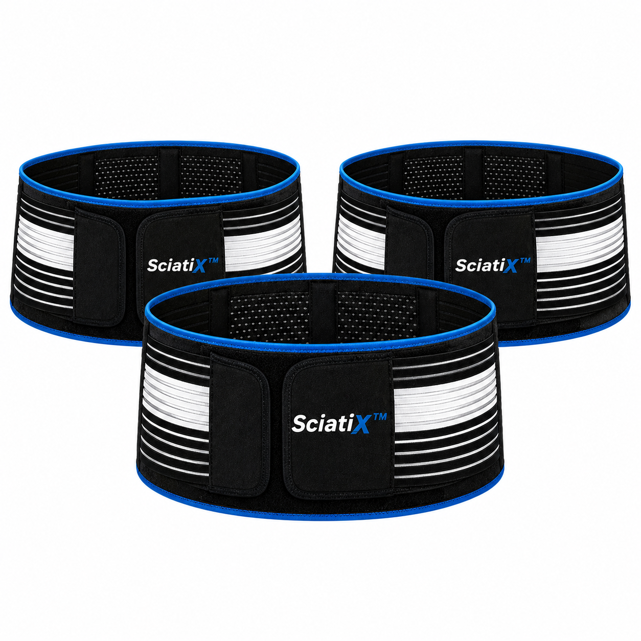 SciatiX™ Ceinture Anti-Sciatique à Compression Active | Stoppe les douleurs lombaires et fessières en 10 minutes!