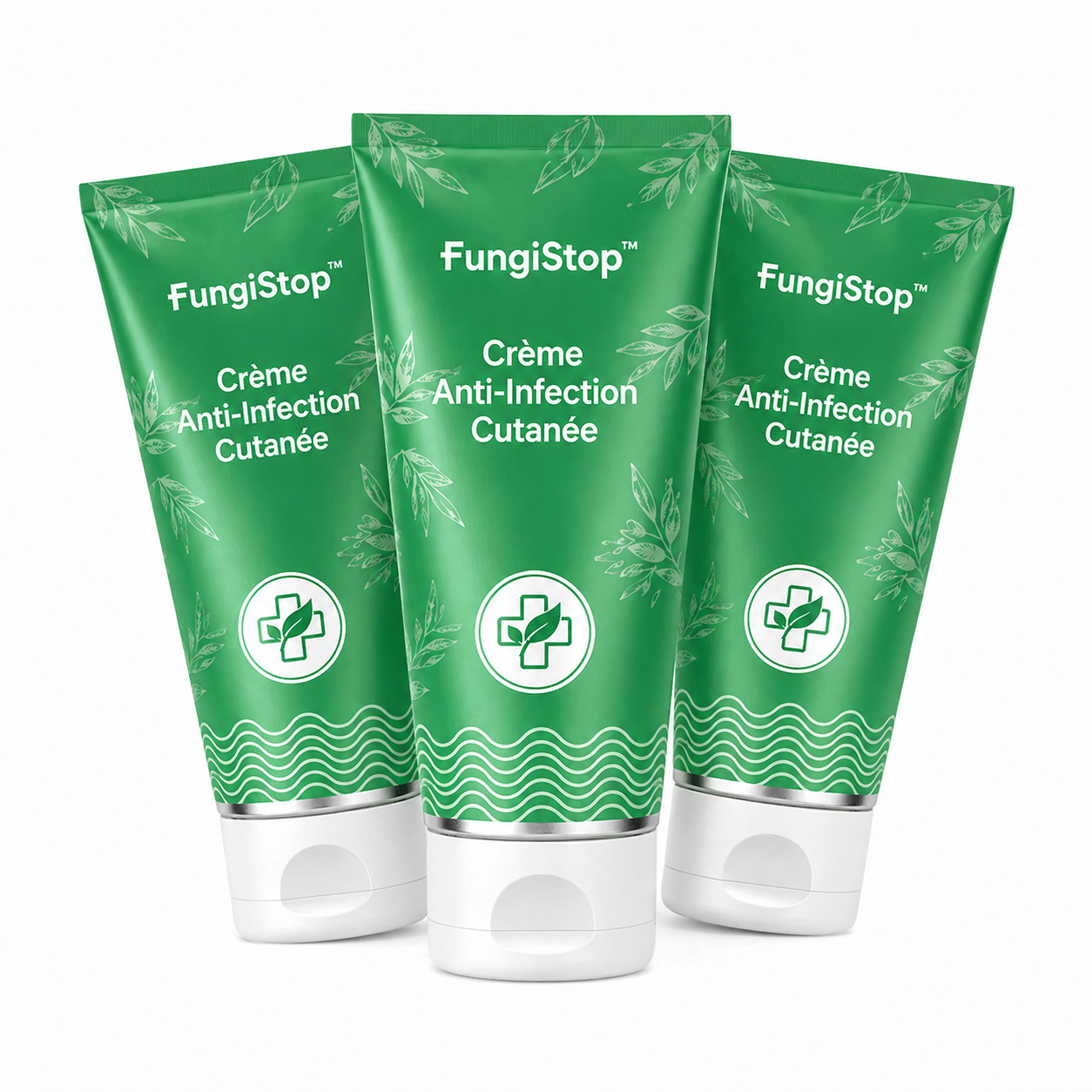 FungiStop™ Crème Anti-Infection Cutanée | Stoppez les brûlures instantanément et retrouvez une peau saine en 3 jours !