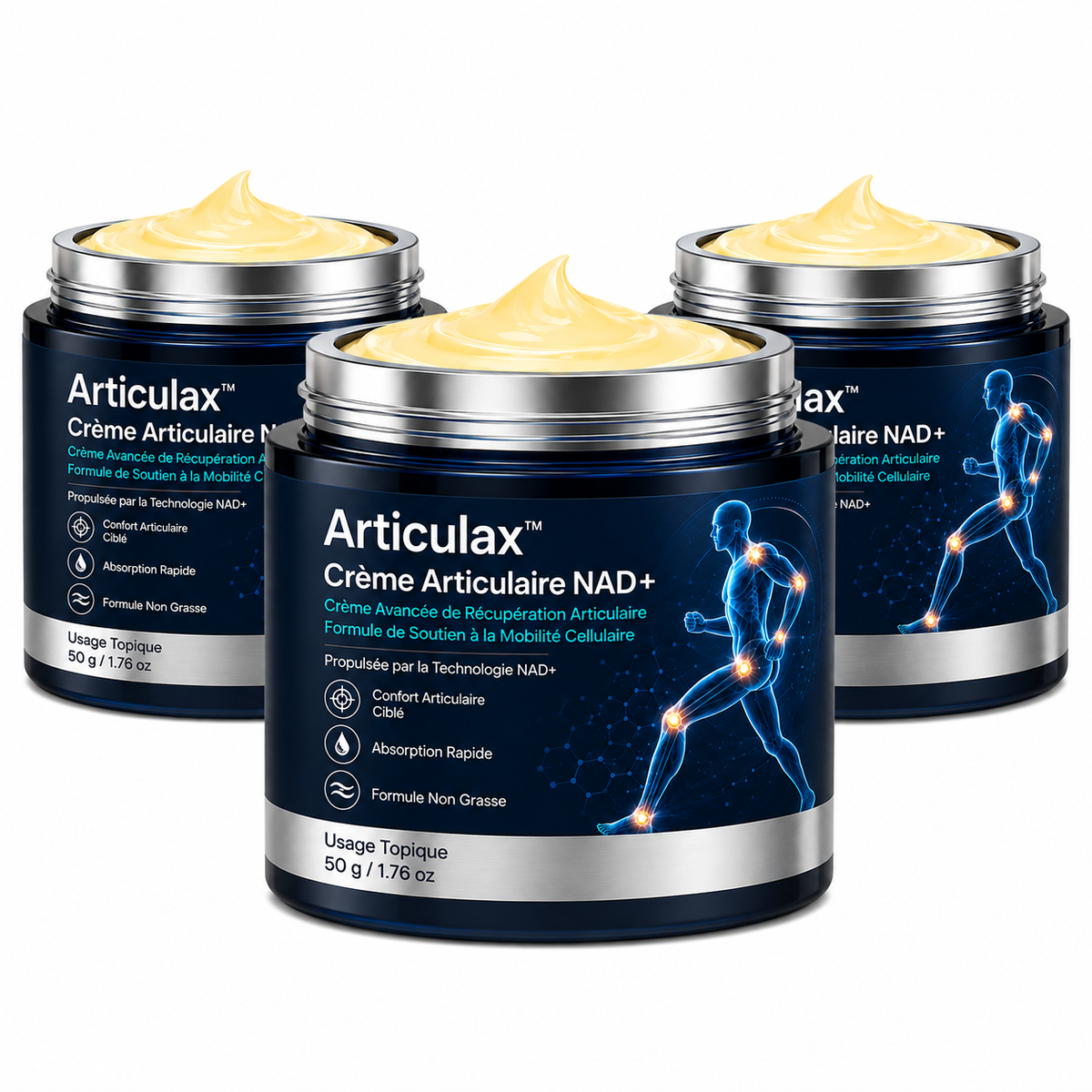 Articulax™ Crème Articulaire NAD+ | Soulage les articulations en 10 minutes!